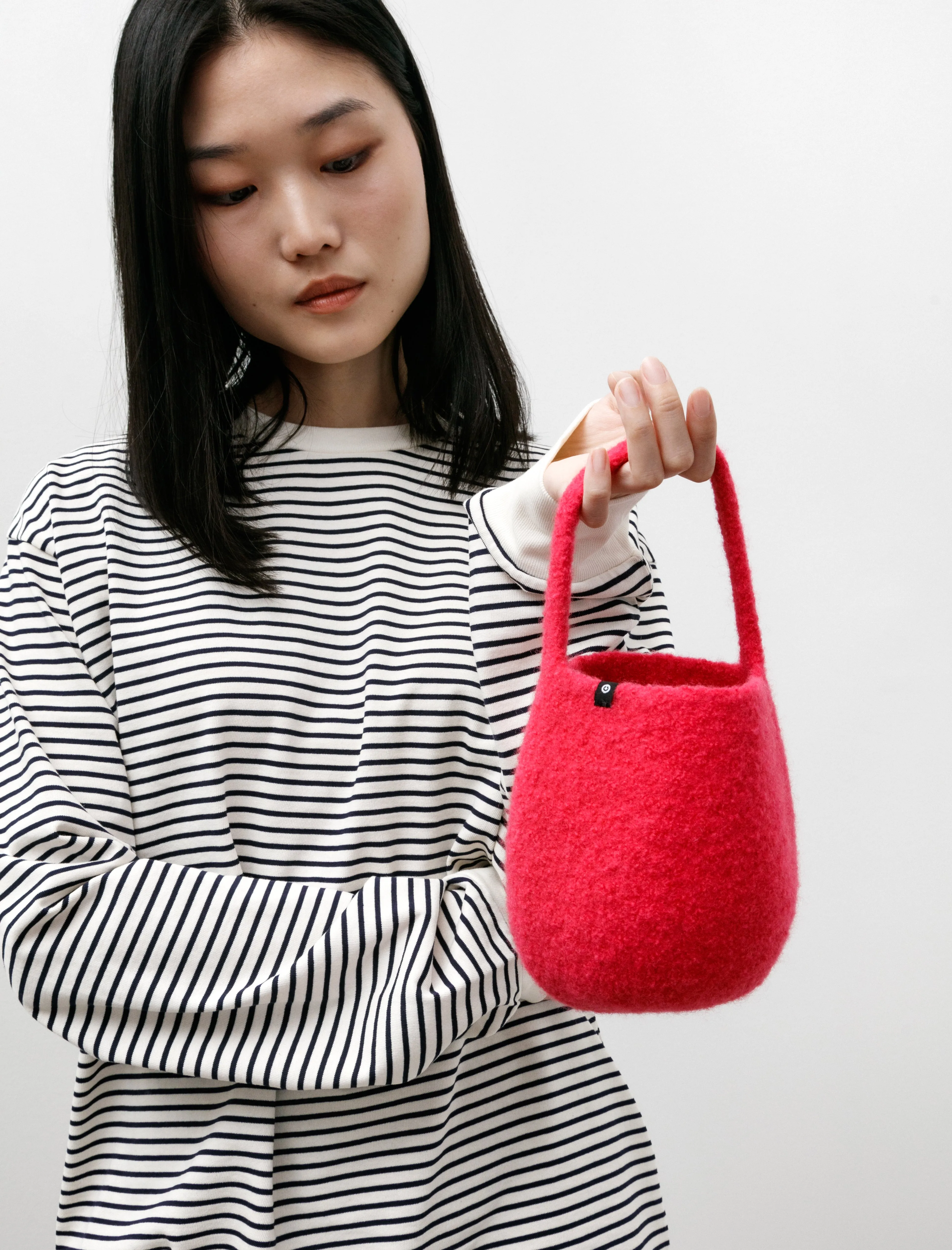 Hand Ball Bag Raspberry sold by SHOP NEIGHBOR product image thumbnail 3