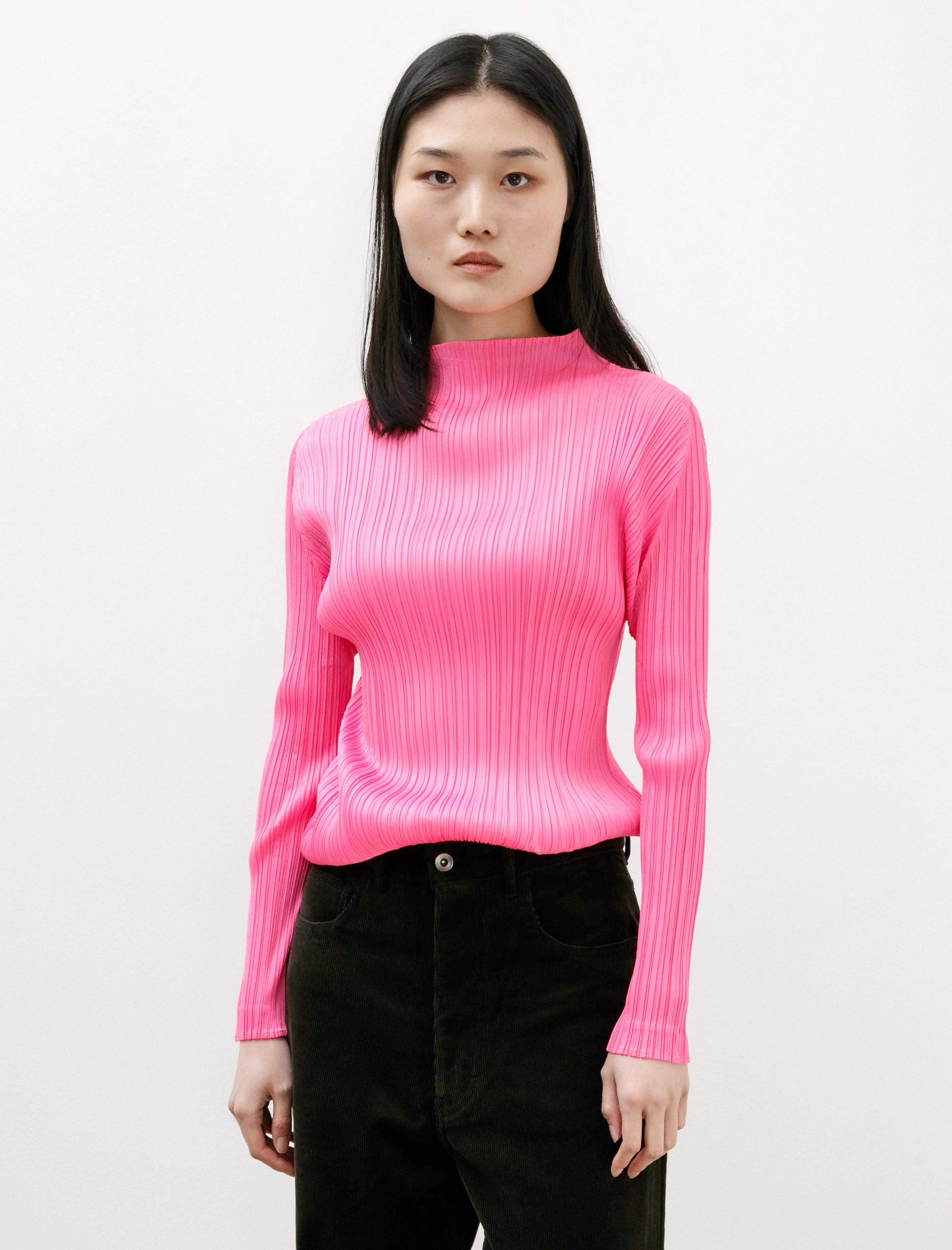 Monthly Colours Mockneck Pink sold by SHOP NEIGHBOR