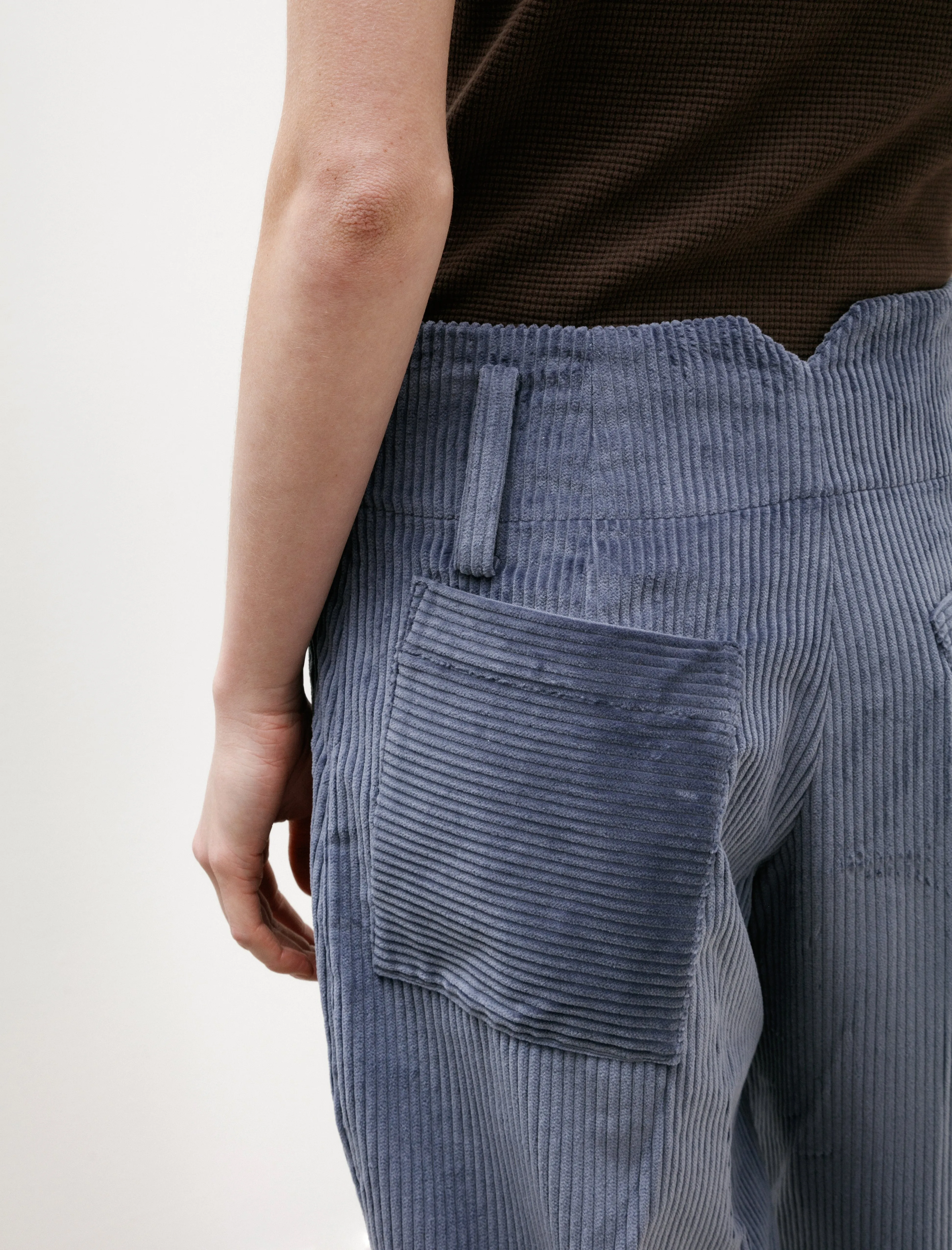 British 5 Wale Corduroy Grace Trousers Mystere sold by SHOP NEIGHBOR product image thumbnail 5