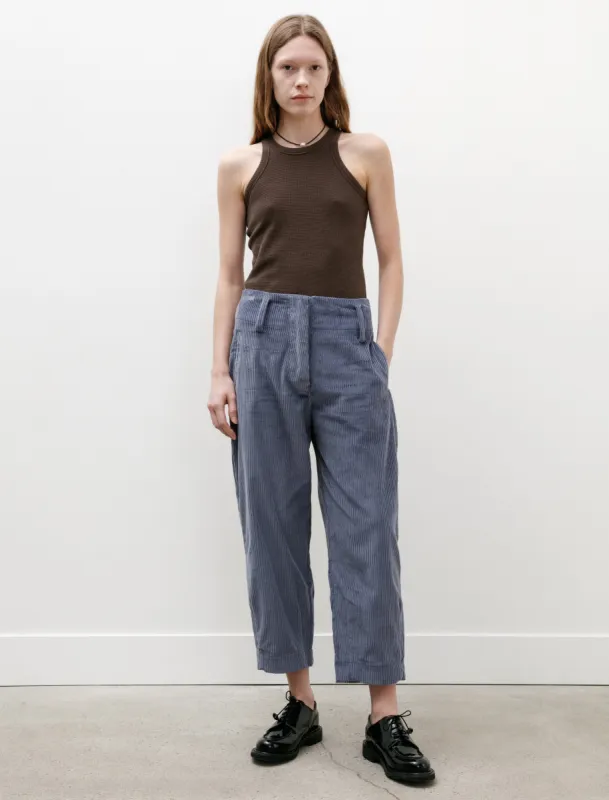 British 5 Wale Corduroy Grace Trousers Mystere sold by SHOP NEIGHBOR