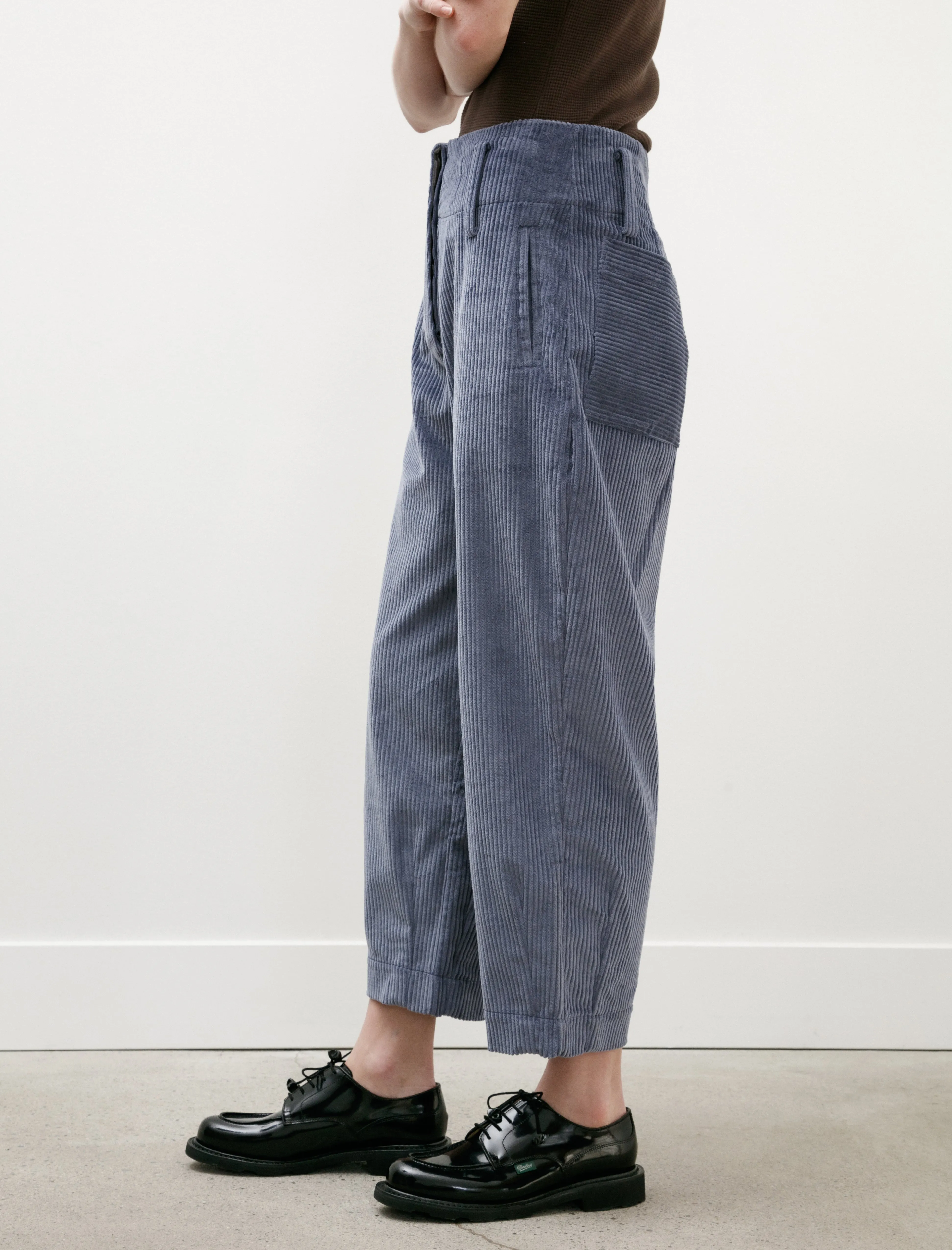British 5 Wale Corduroy Grace Trousers Mystere sold by SHOP NEIGHBOR product image thumbnail 3