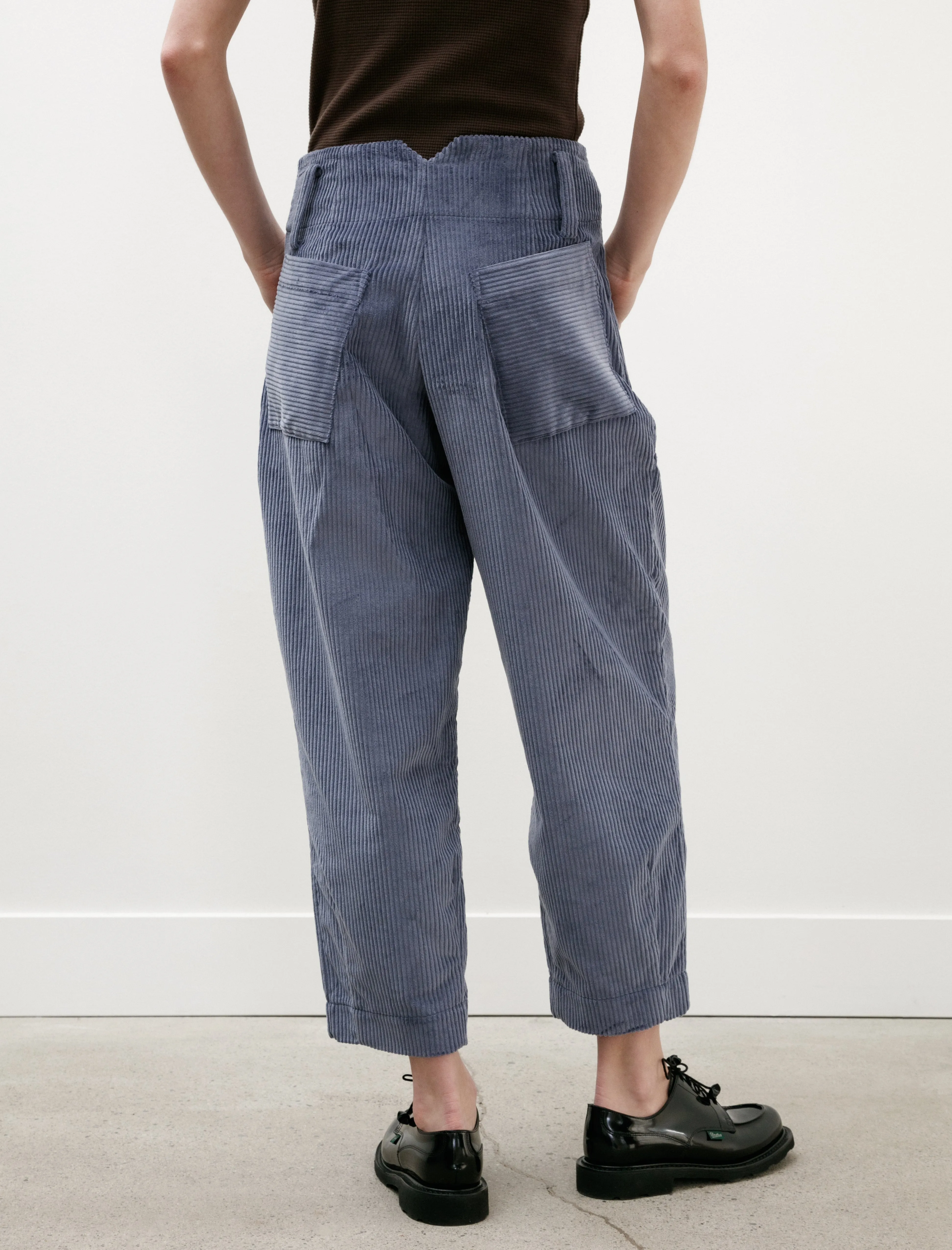 British 5 Wale Corduroy Grace Trousers Mystere sold by SHOP NEIGHBOR product image thumbnail 4