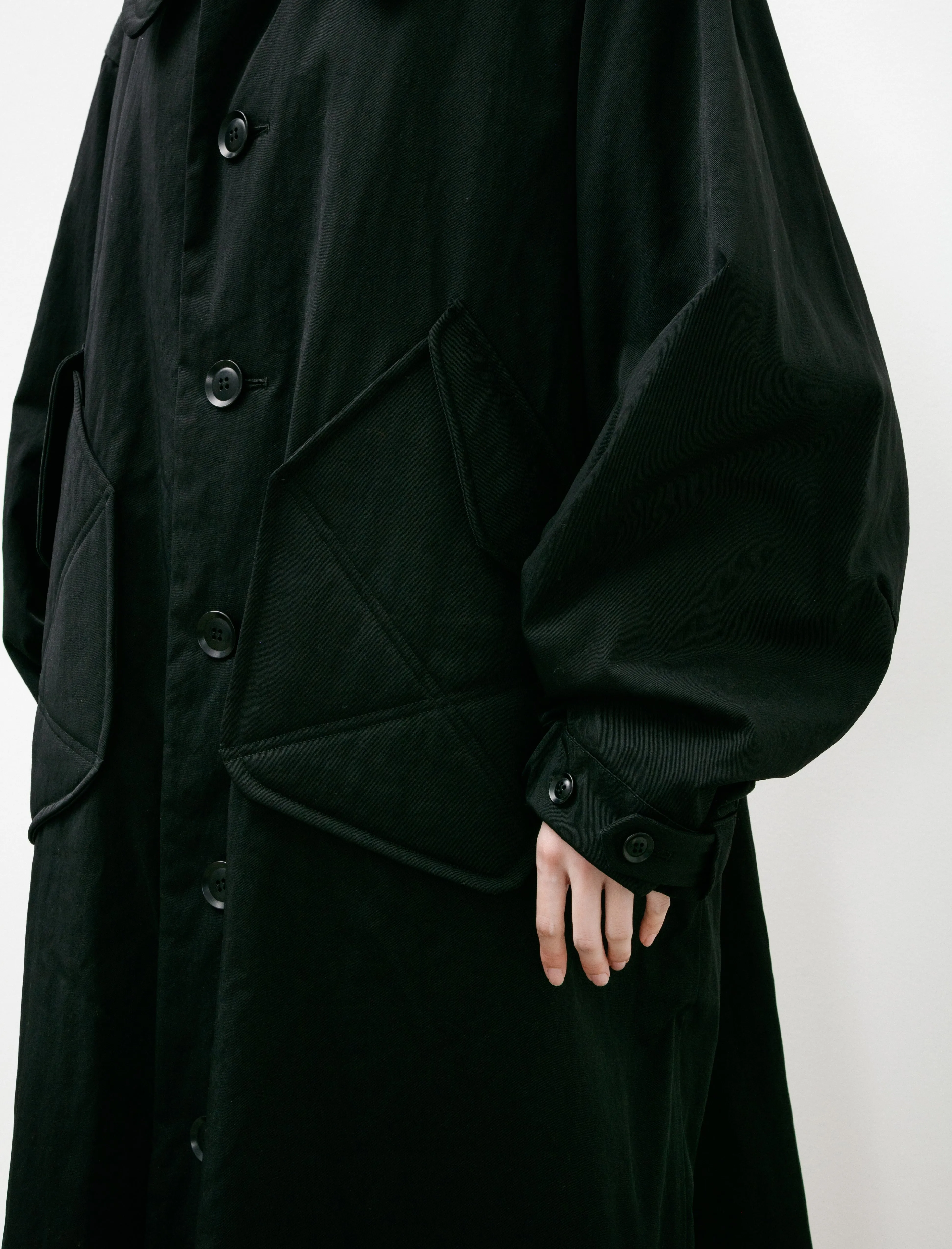 Big Pocket Coat Black sold by SHOP NEIGHBOR product image thumbnail 3
