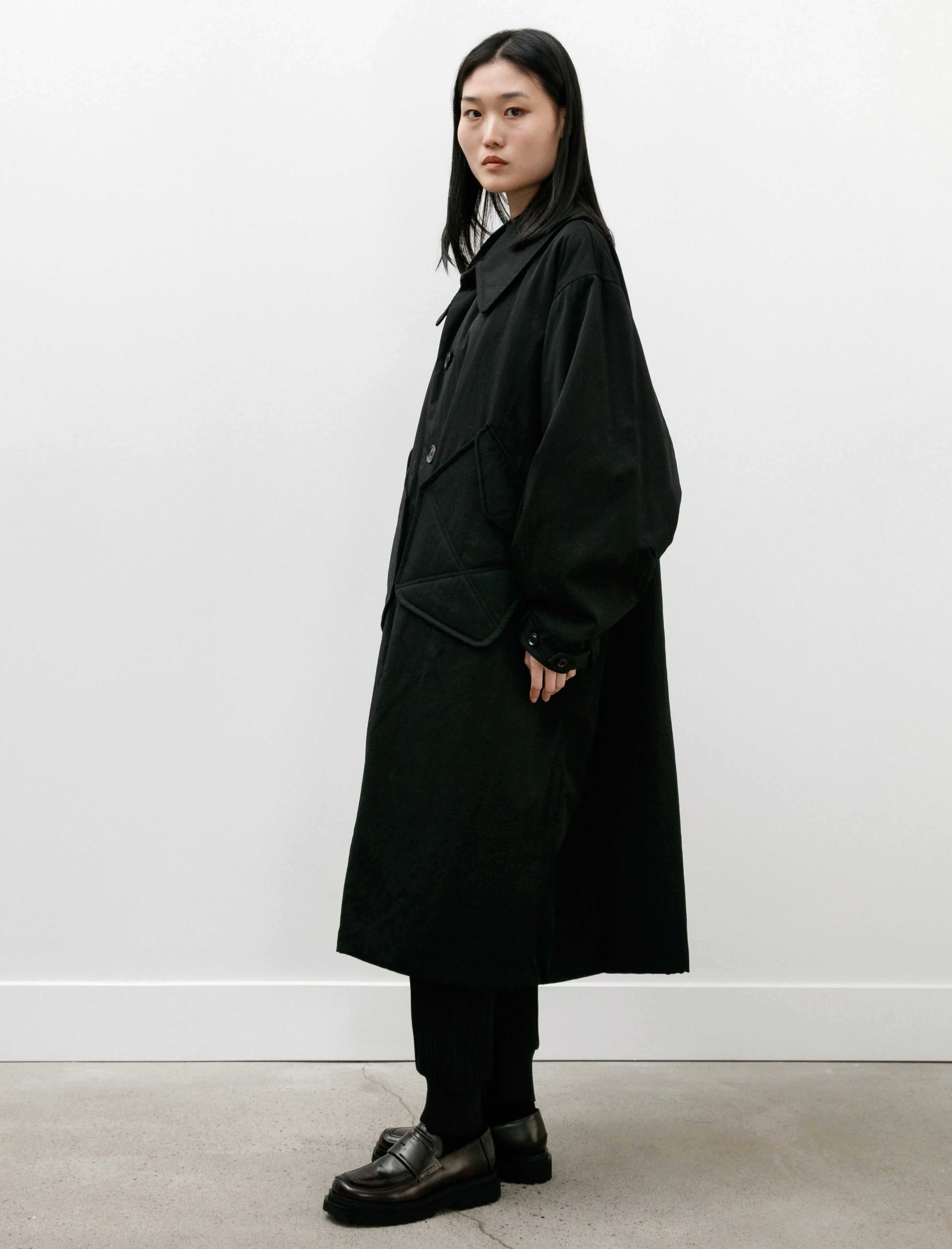 Big Pocket Coat Black sold by SHOP NEIGHBOR product image thumbnail 5