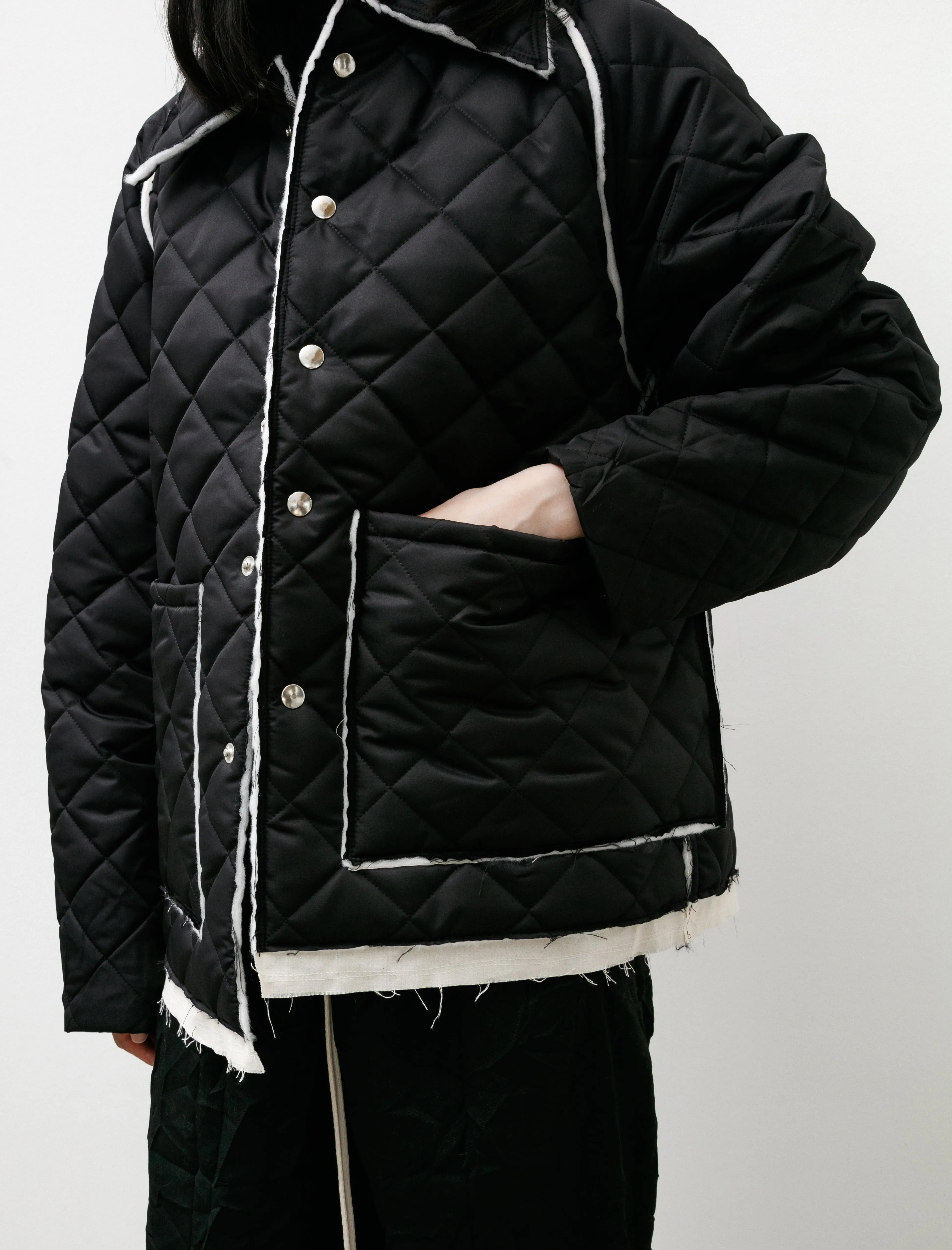 Coach Jacket Padded Tech Black sold by SHOP NEIGHBOR product image thumbnail 4