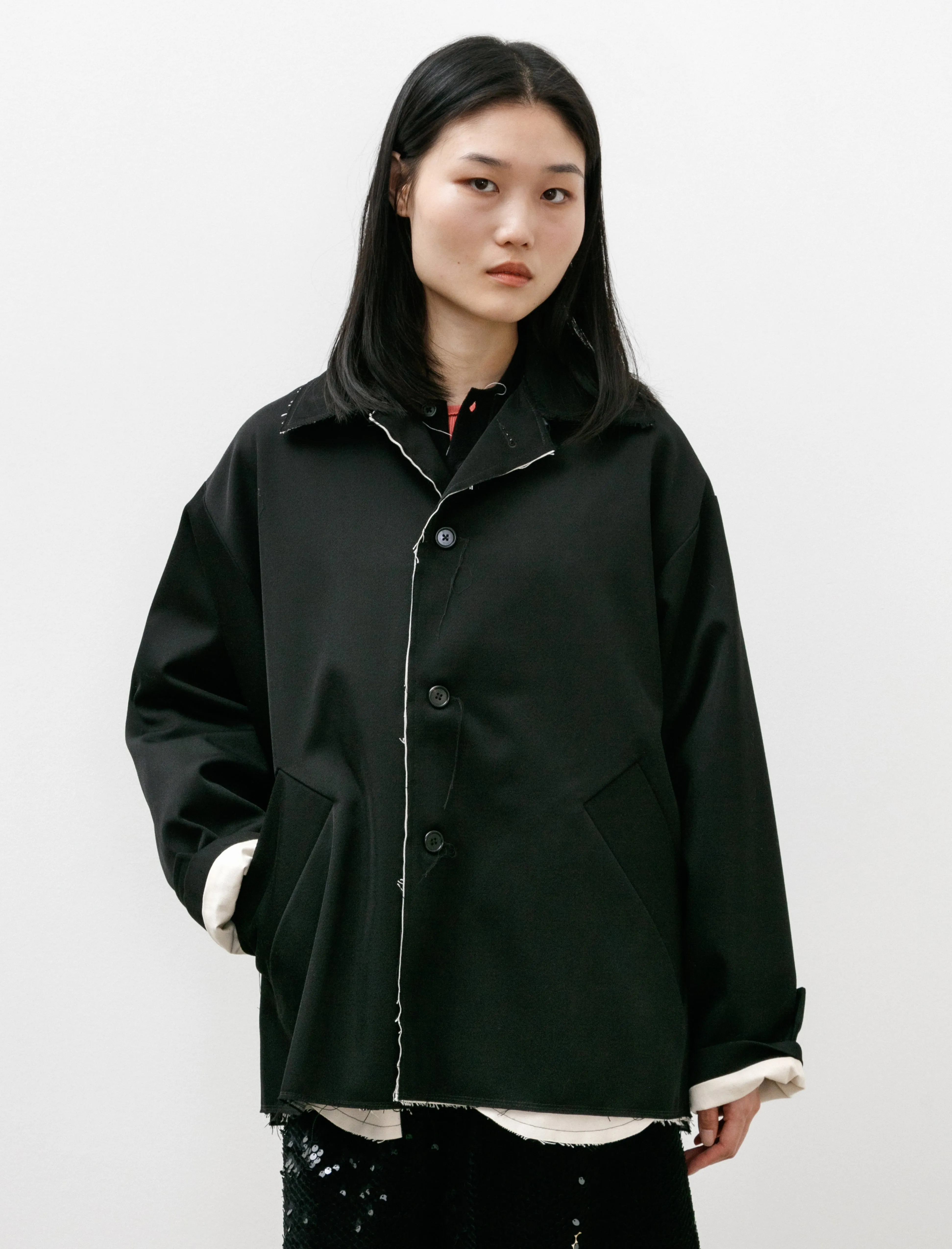 Short Mac Wool Twill Black sold by SHOP NEIGHBOR product image thumbnail 3