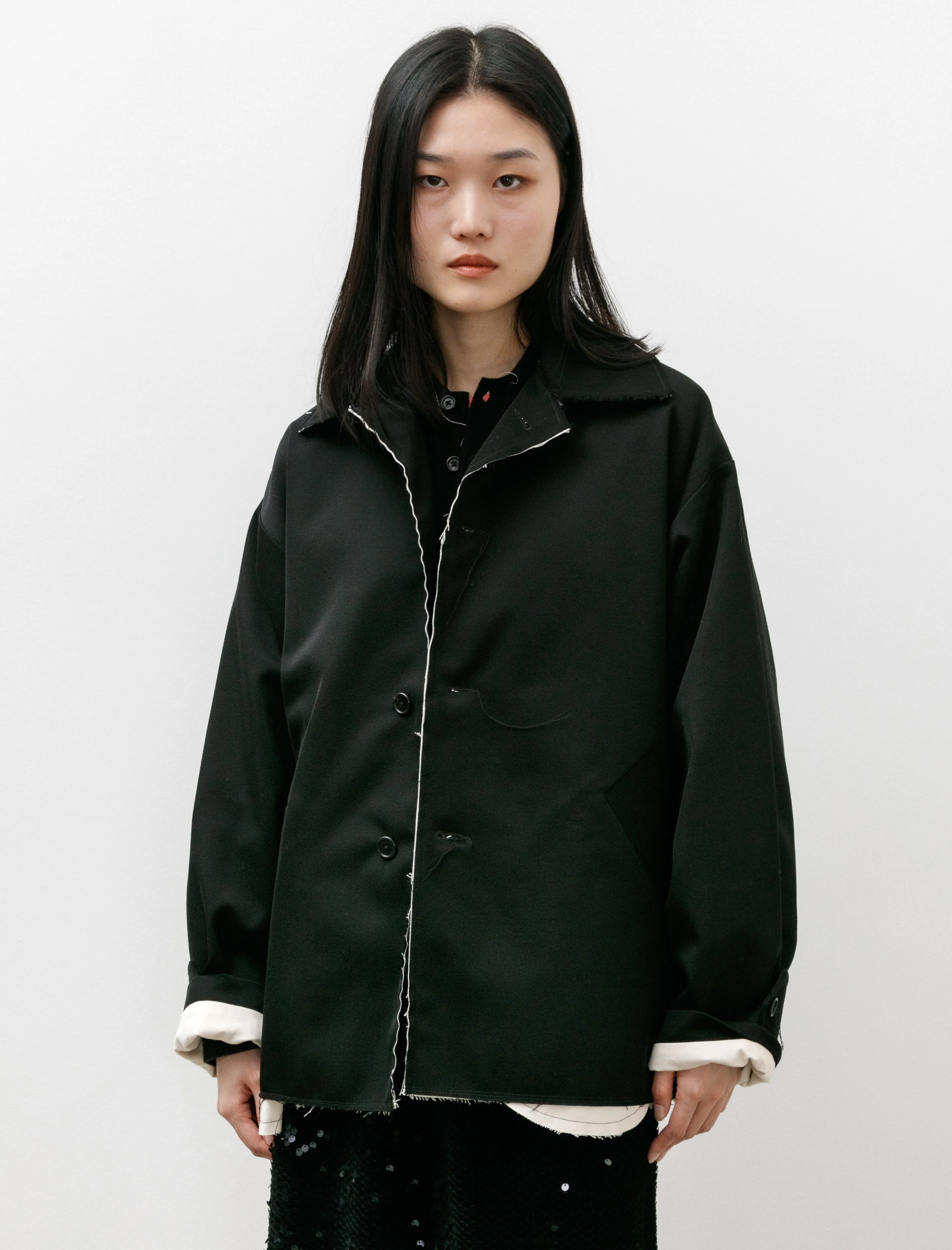 Short Mac Wool Twill Black sold by SHOP NEIGHBOR product image thumbnail 2