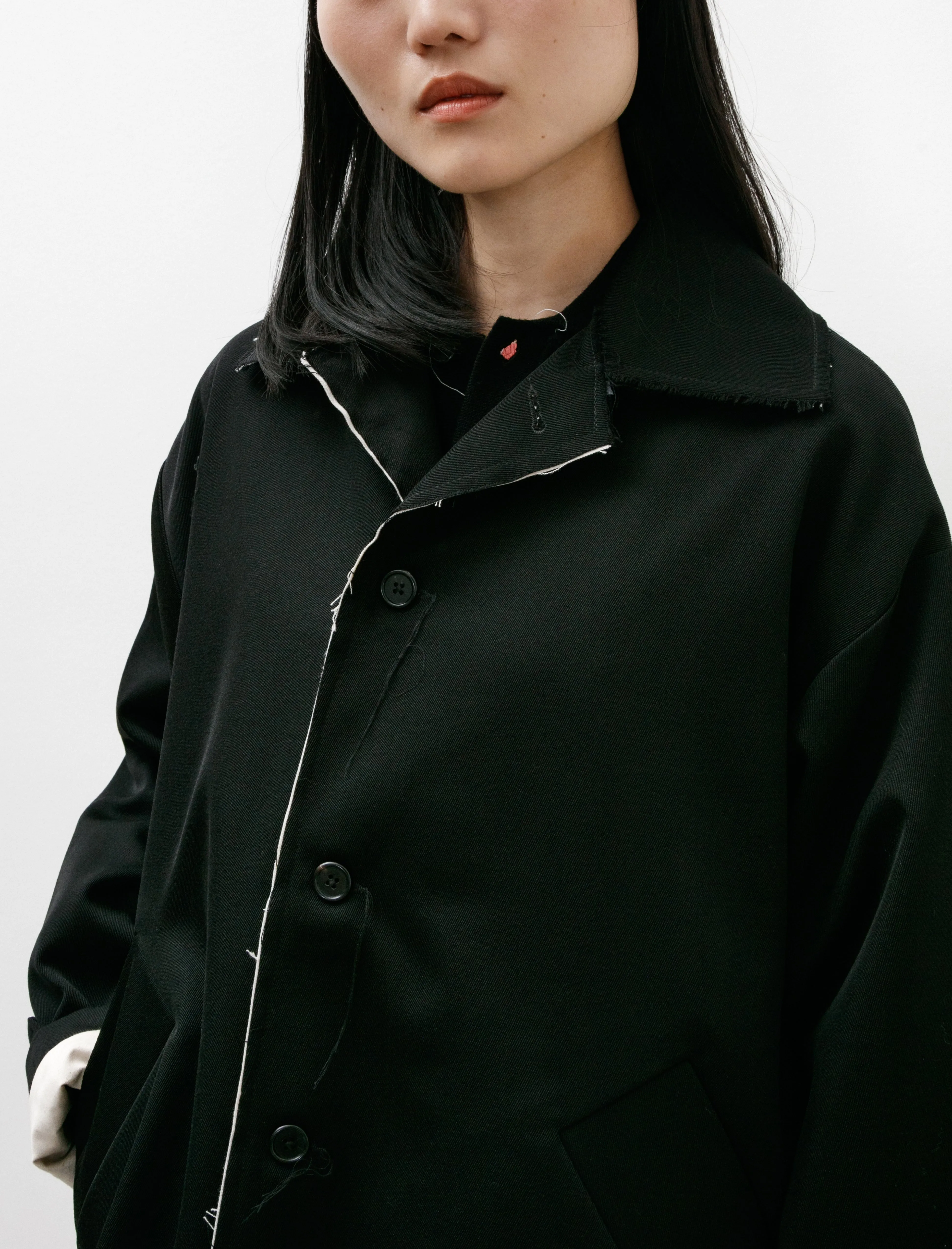 Short Mac Wool Twill Black sold by SHOP NEIGHBOR product image thumbnail 4