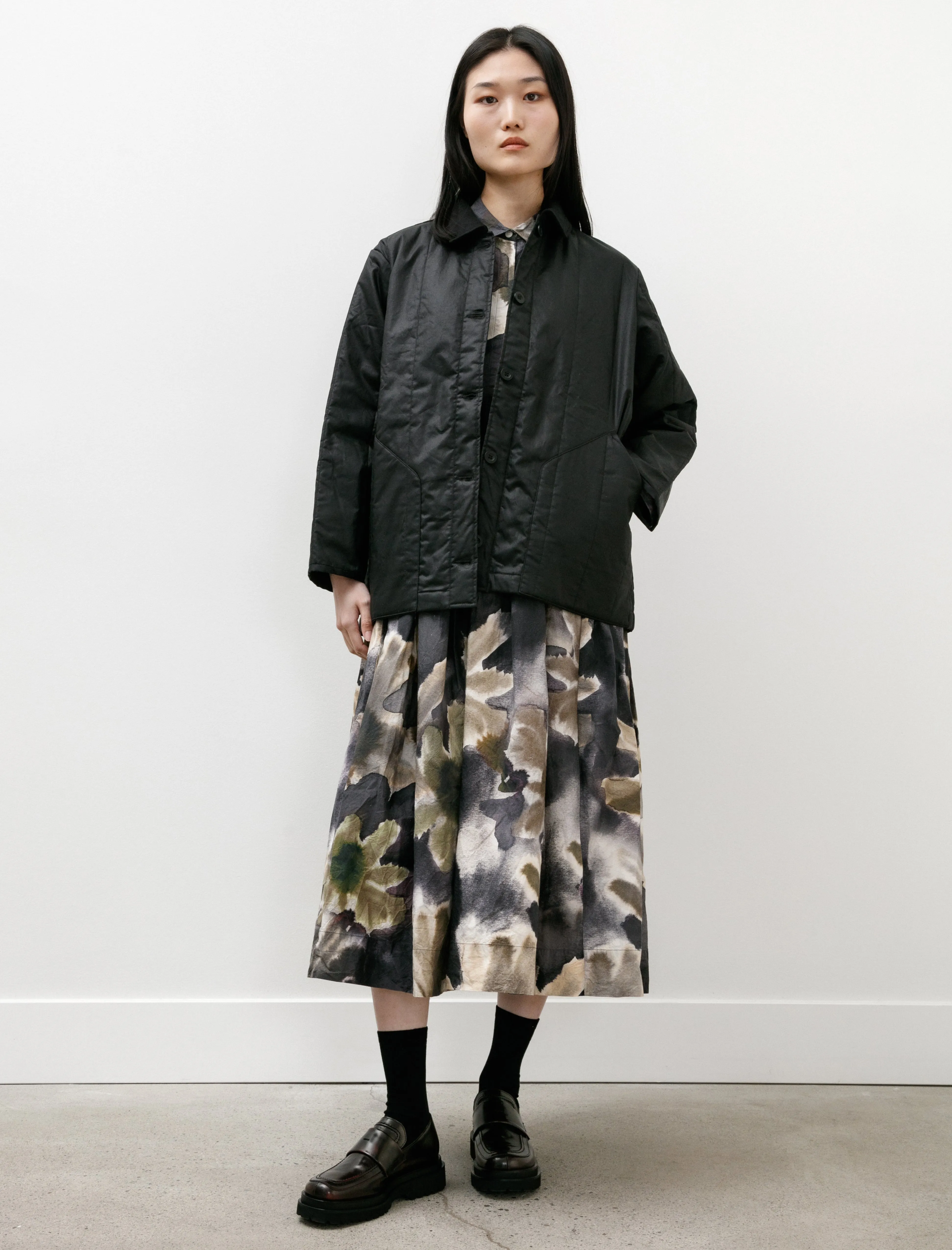 Ikla Jacket Lacqed Black sold by SHOP NEIGHBOR