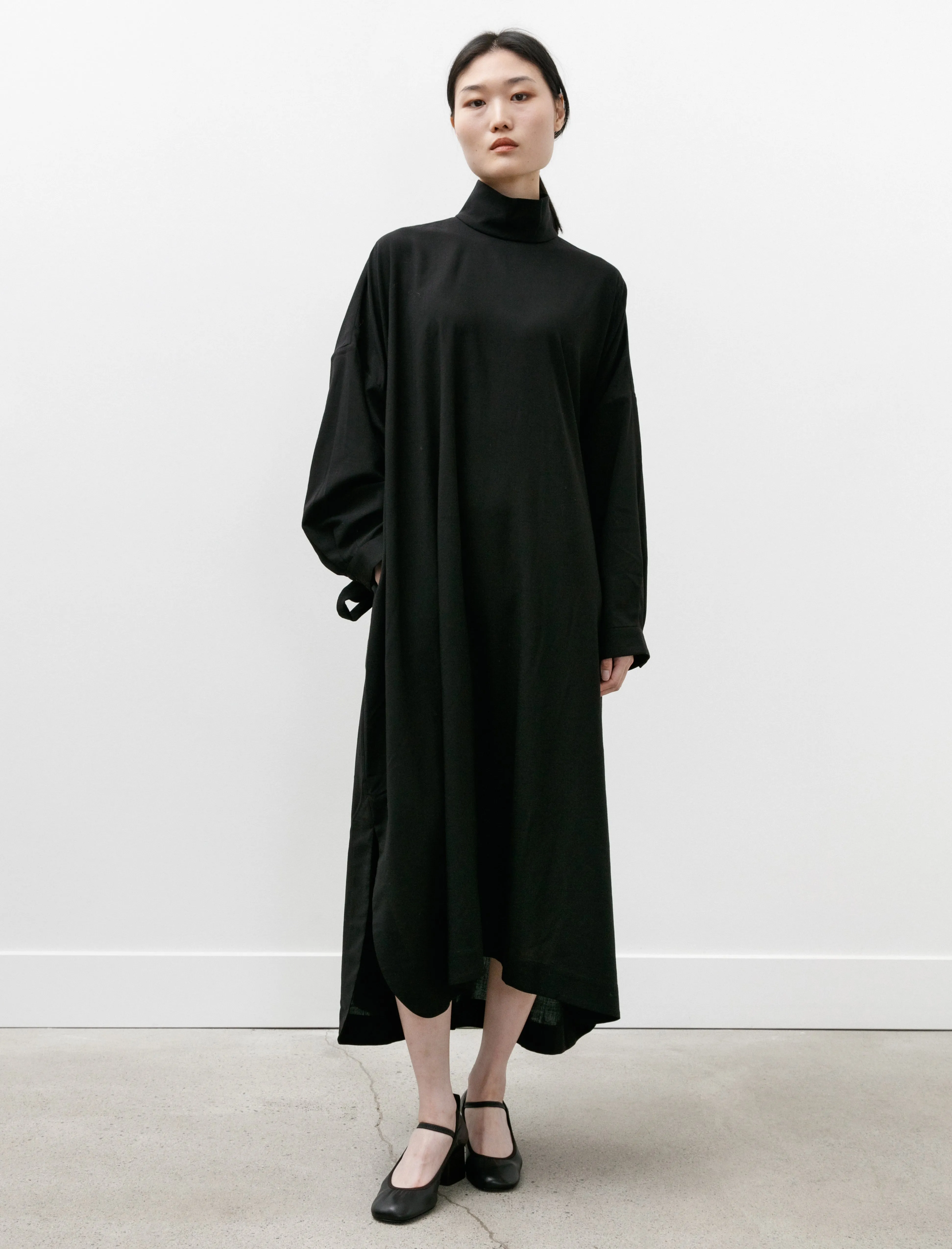 Elodie Dress Virgin Wool Black sold by SHOP NEIGHBOR