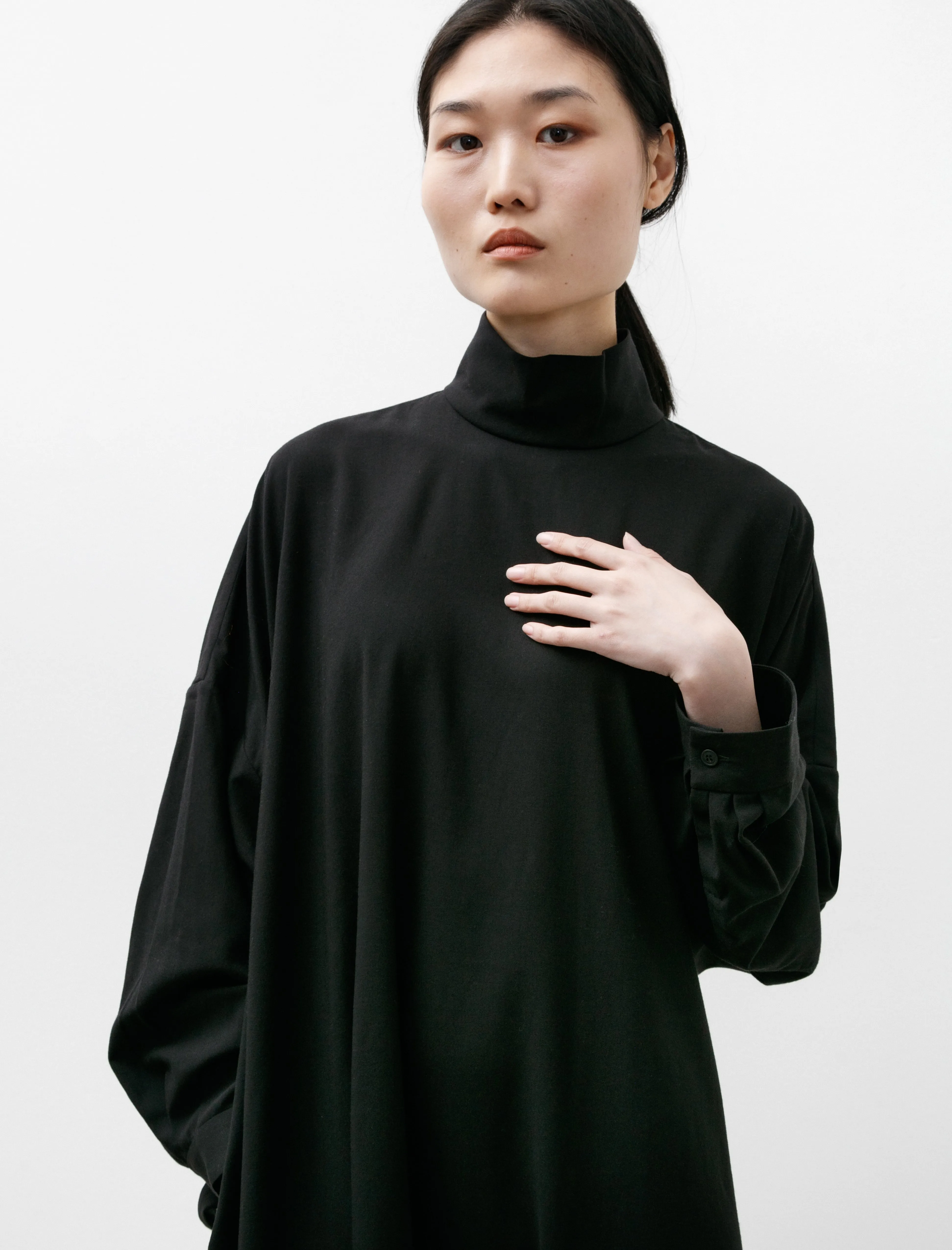 Elodie Dress Virgin Wool Black sold by SHOP NEIGHBOR product image thumbnail 3