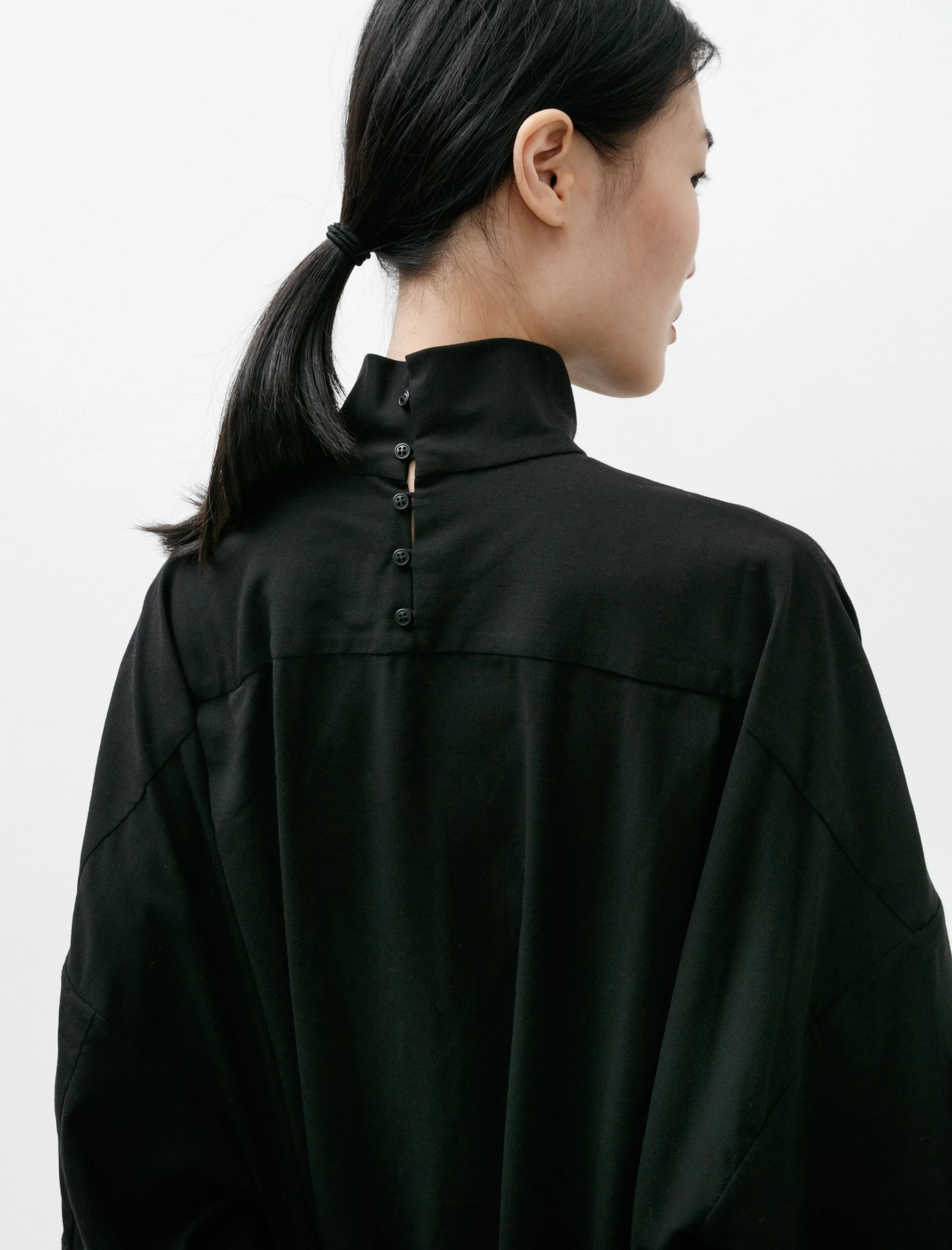 Elodie Dress Virgin Wool Black sold by SHOP NEIGHBOR product image thumbnail 5