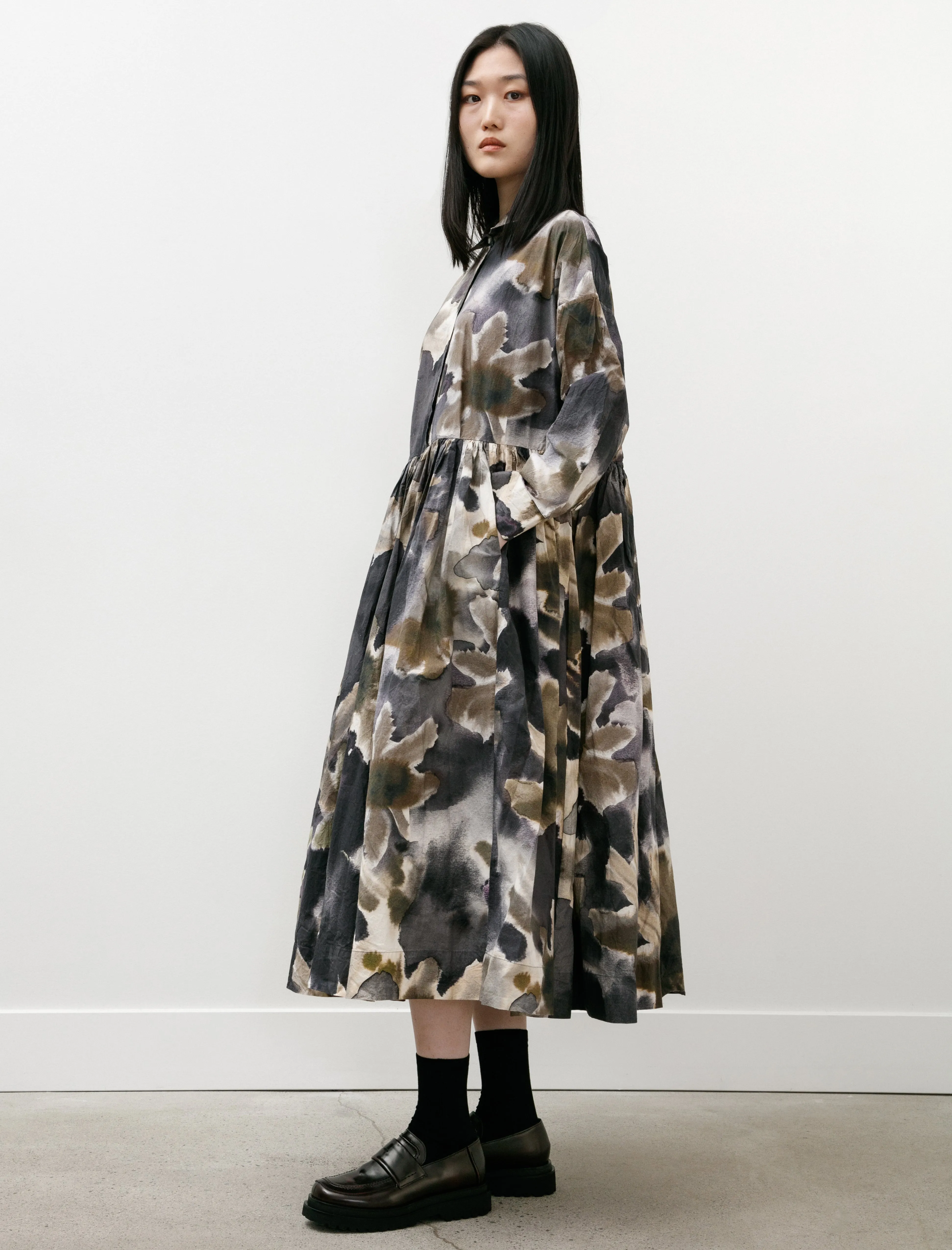 Stephanie Dress Blotchy Khaki sold by SHOP NEIGHBOR product image thumbnail 2