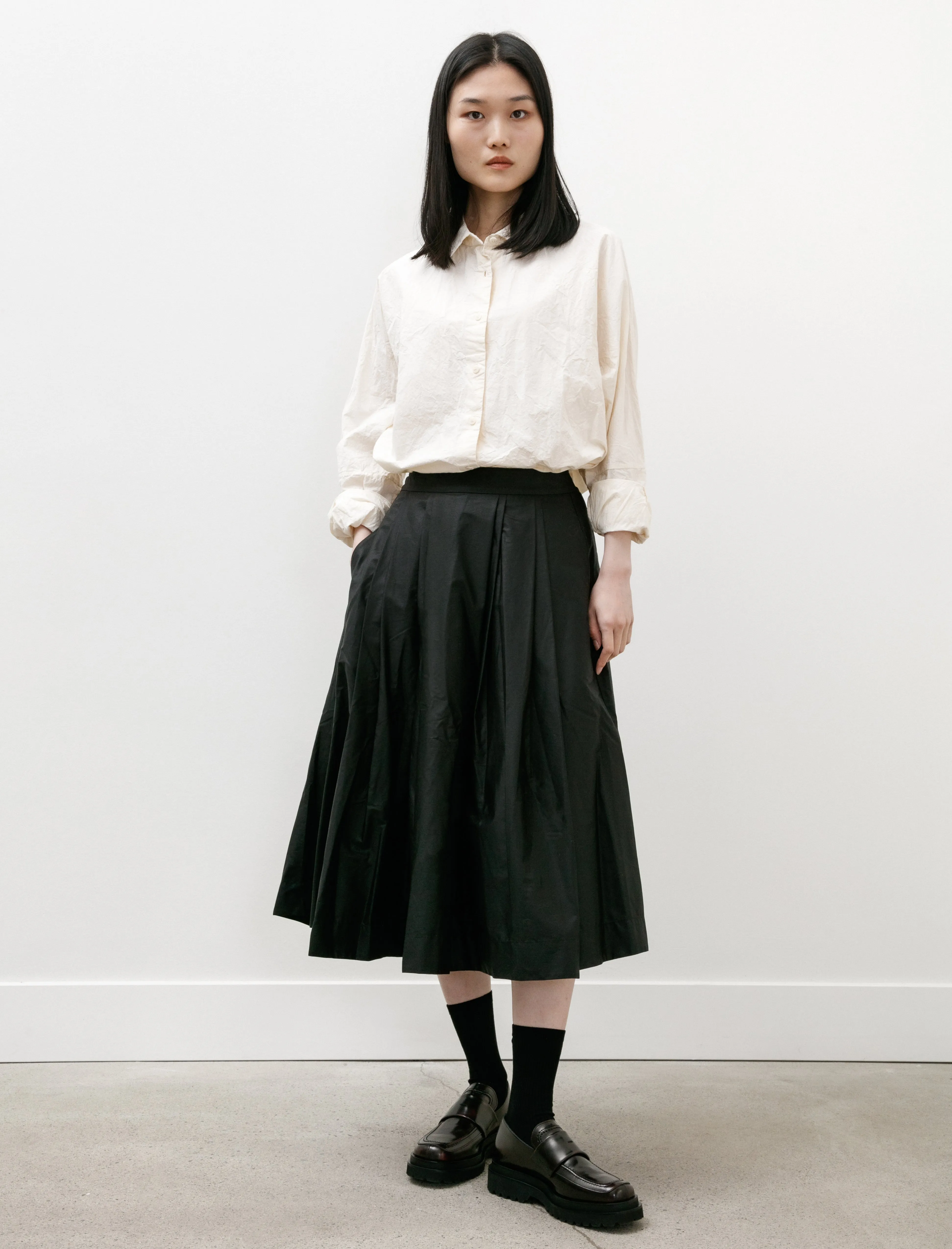 Anarchic Skirt Lacqed Black sold by SHOP NEIGHBOR