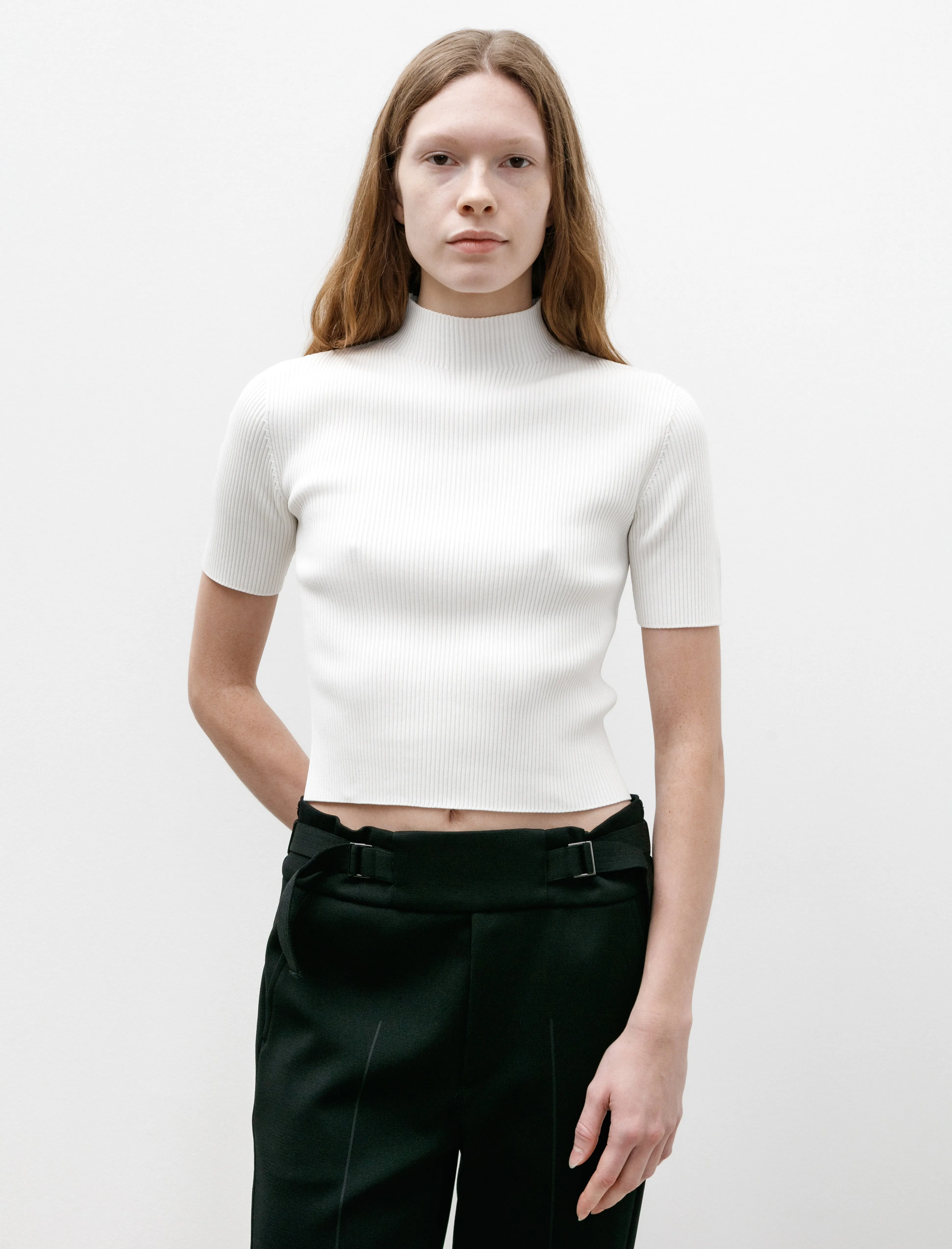 Portrait Short Sleeve Top White sold by SHOP NEIGHBOR