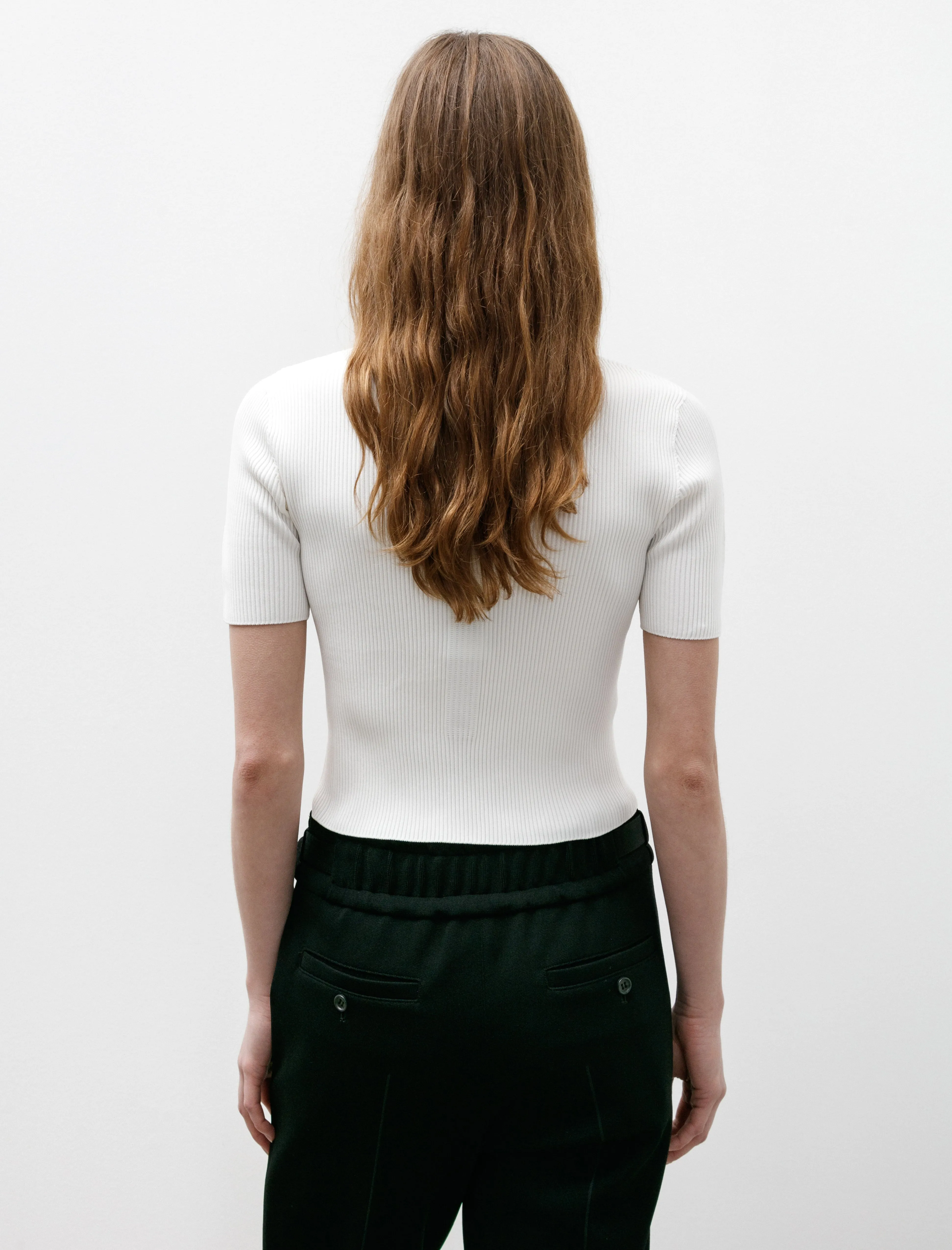 Portrait Short Sleeve Top White sold by SHOP NEIGHBOR product image thumbnail 3