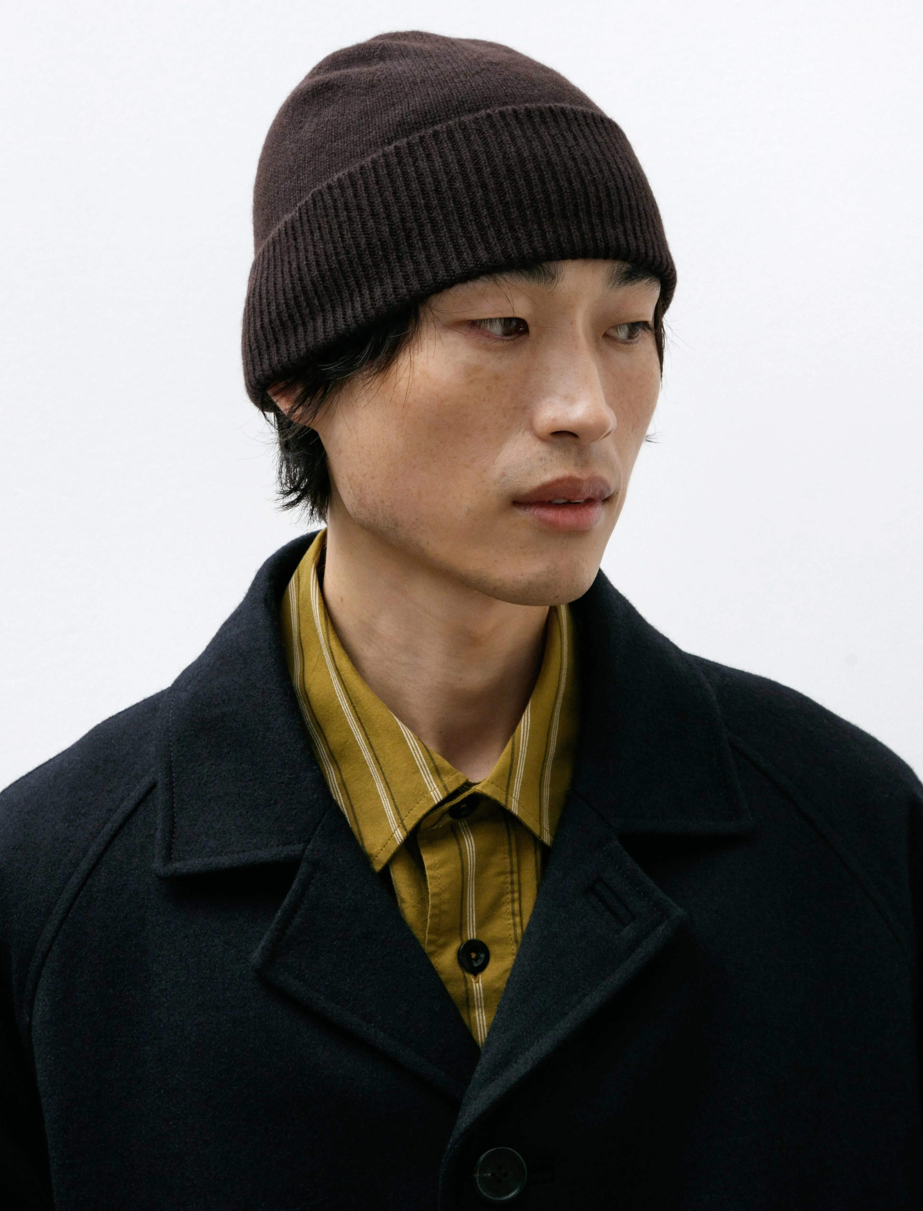 Fine Gauge Beanie Cashmere Rich Brown sold by SHOP NEIGHBOR product image thumbnail 2
