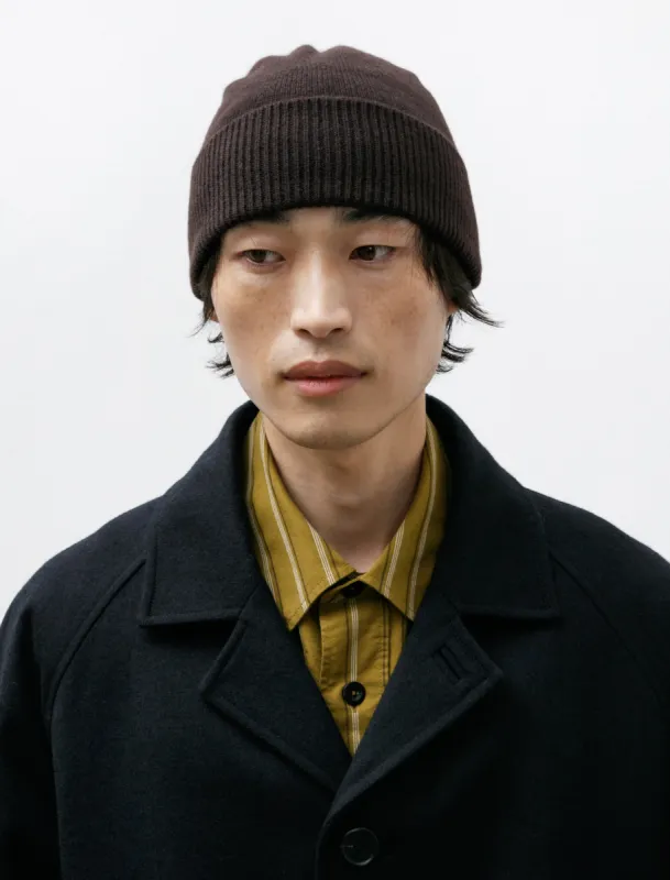 Fine Gauge Beanie Cashmere Rich Brown sold by SHOP NEIGHBOR