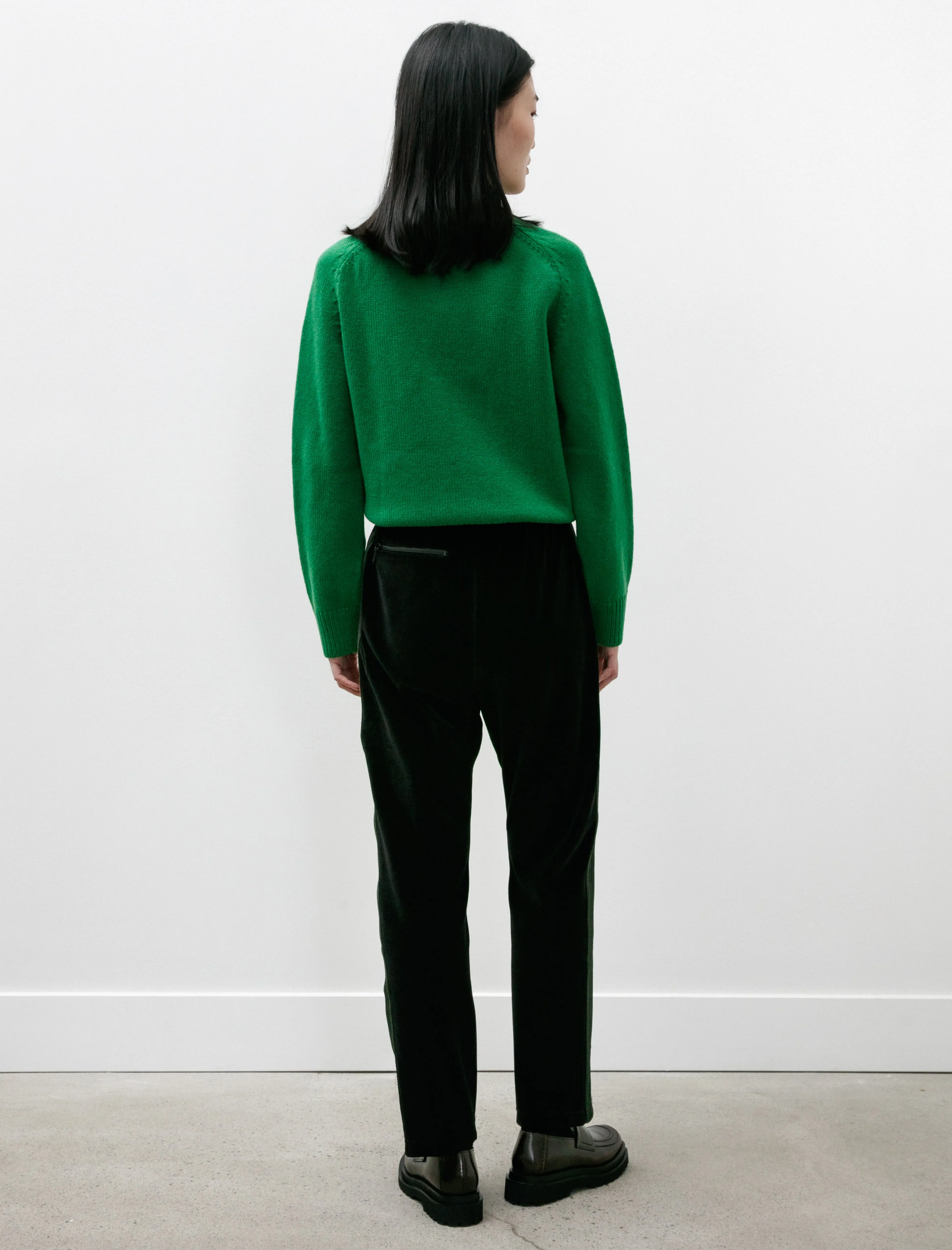 Narrow Track Pants Velour Black sold by SHOP NEIGHBOR product image thumbnail 5