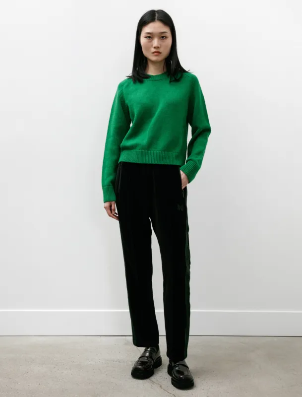 Narrow Track Pants Velour Black sold by SHOP NEIGHBOR