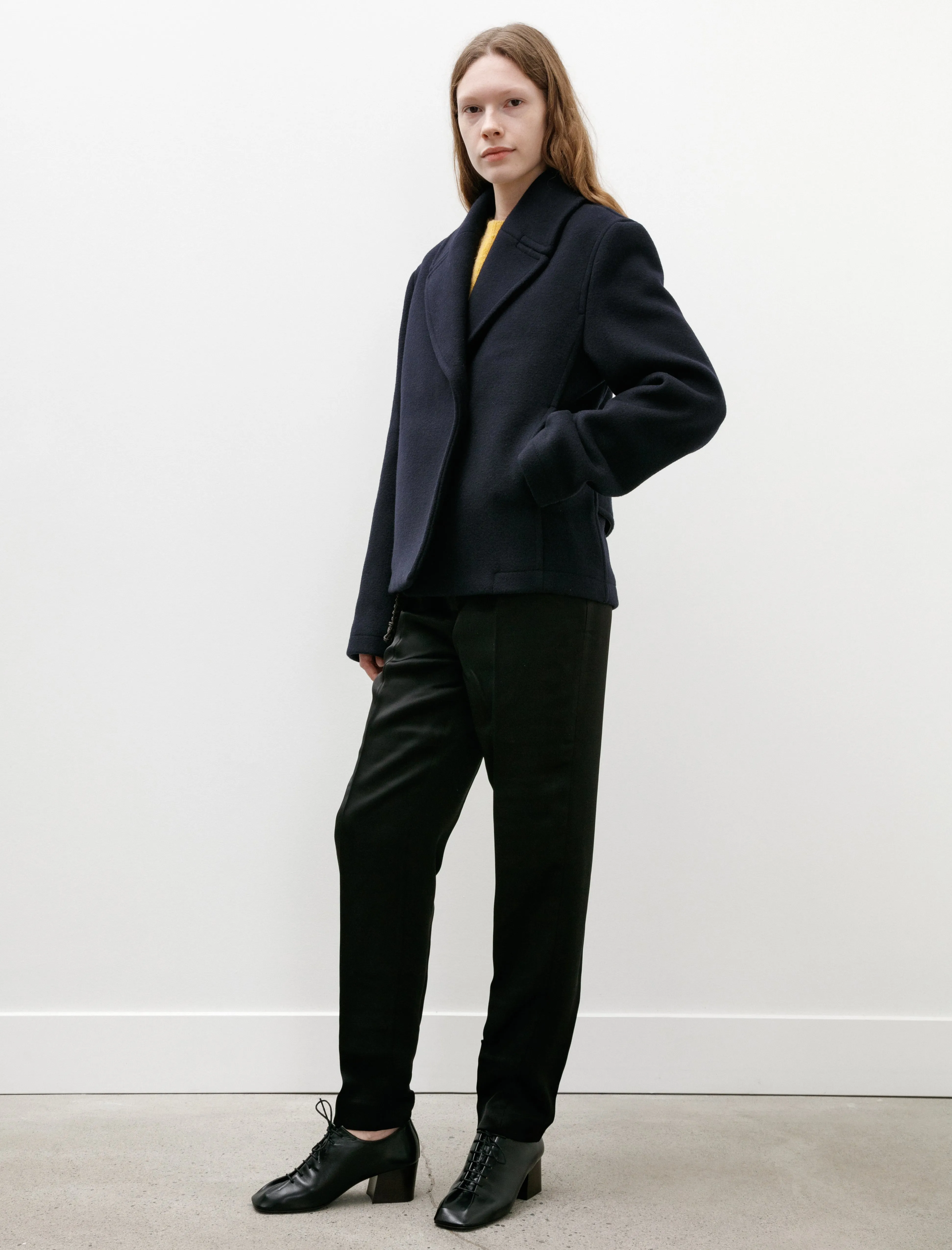 Cropped Peacoat Navy sold by SHOP NEIGHBOR