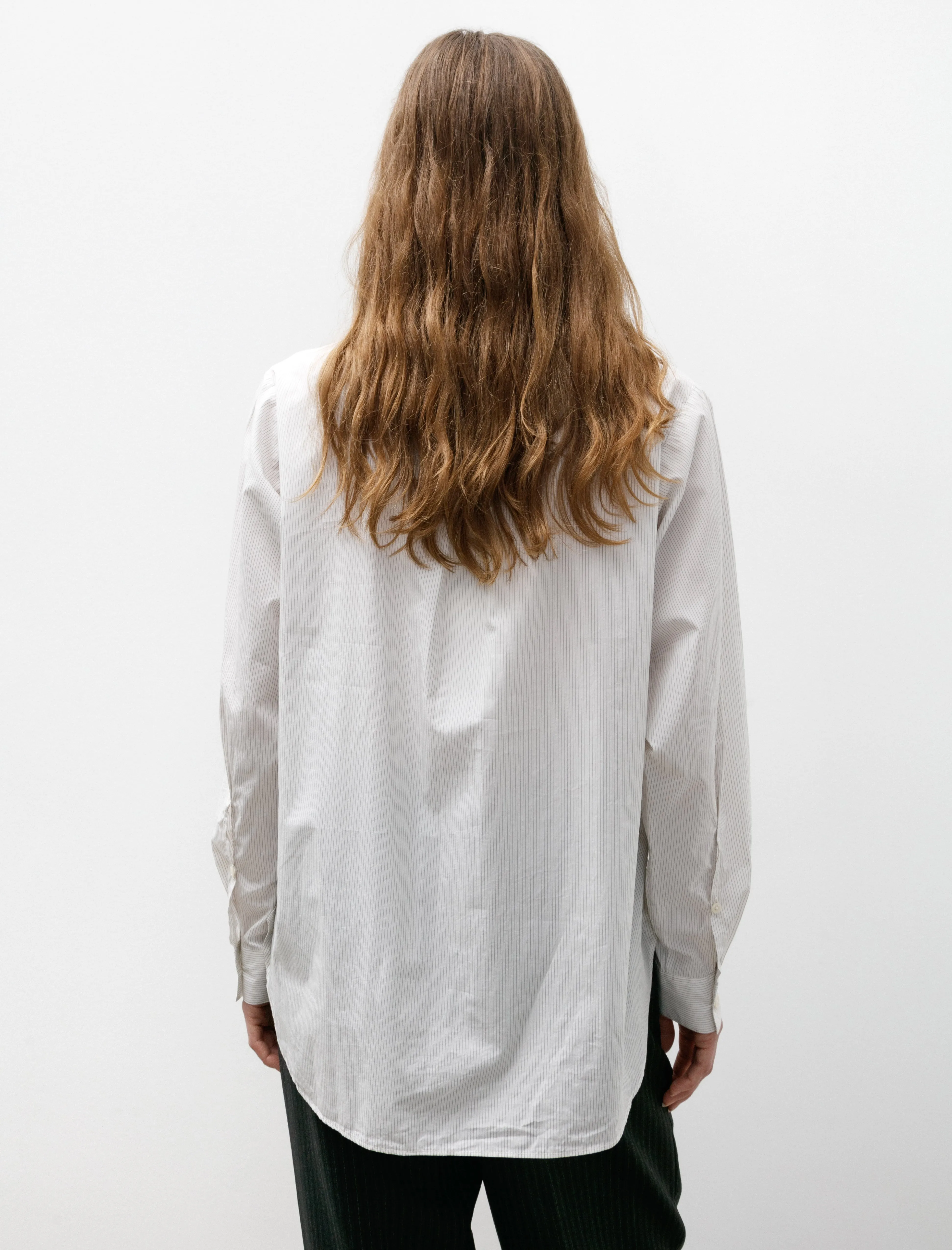 Application Shirt White Mini Stripe sold by SHOP NEIGHBOR product image thumbnail 4