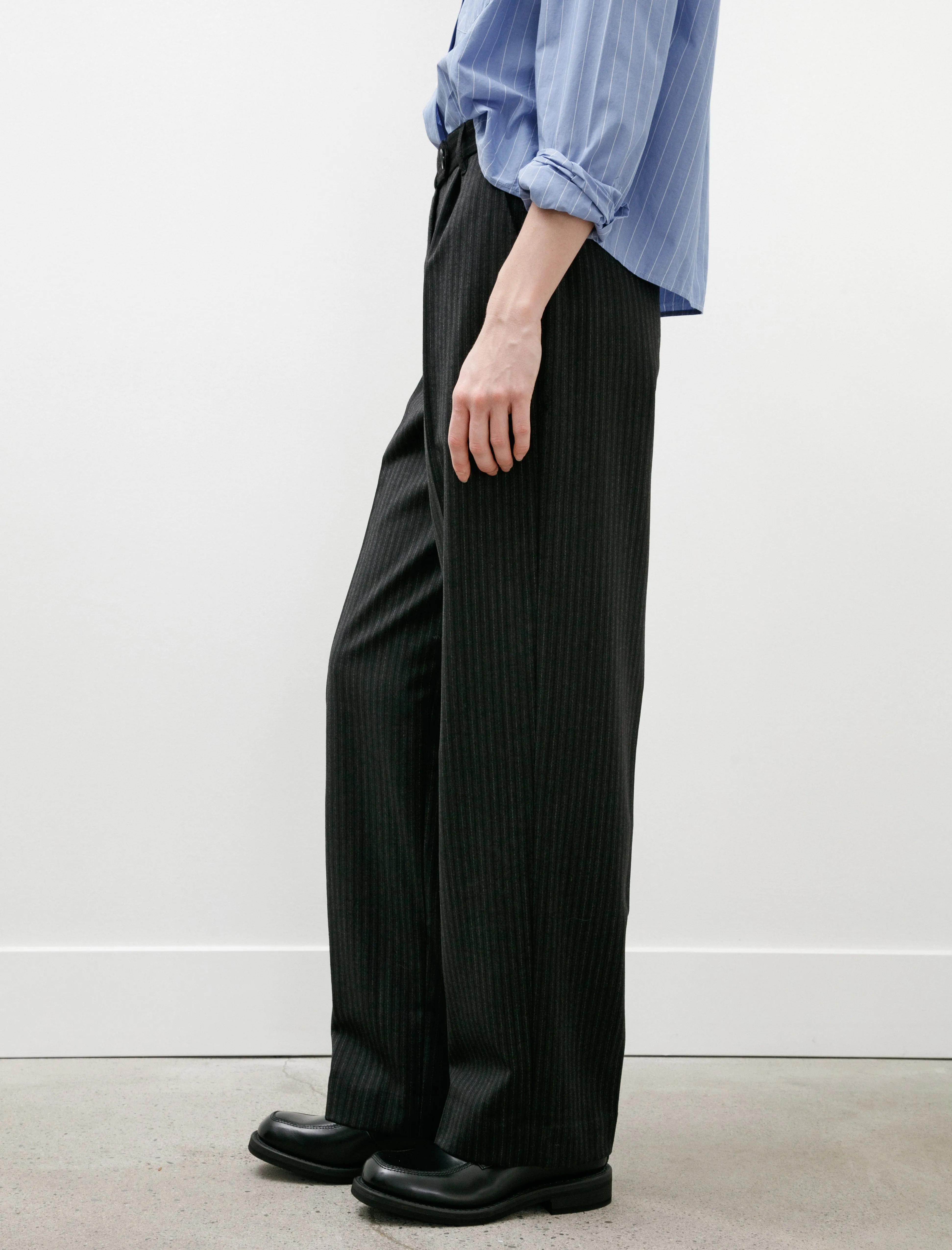 Primary Trousers Dark Pinstripe sold by SHOP NEIGHBOR product image thumbnail 3