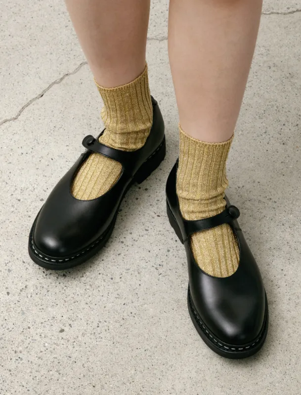 Heschung x CDG Mary Jane Black sold by SHOP NEIGHBOR