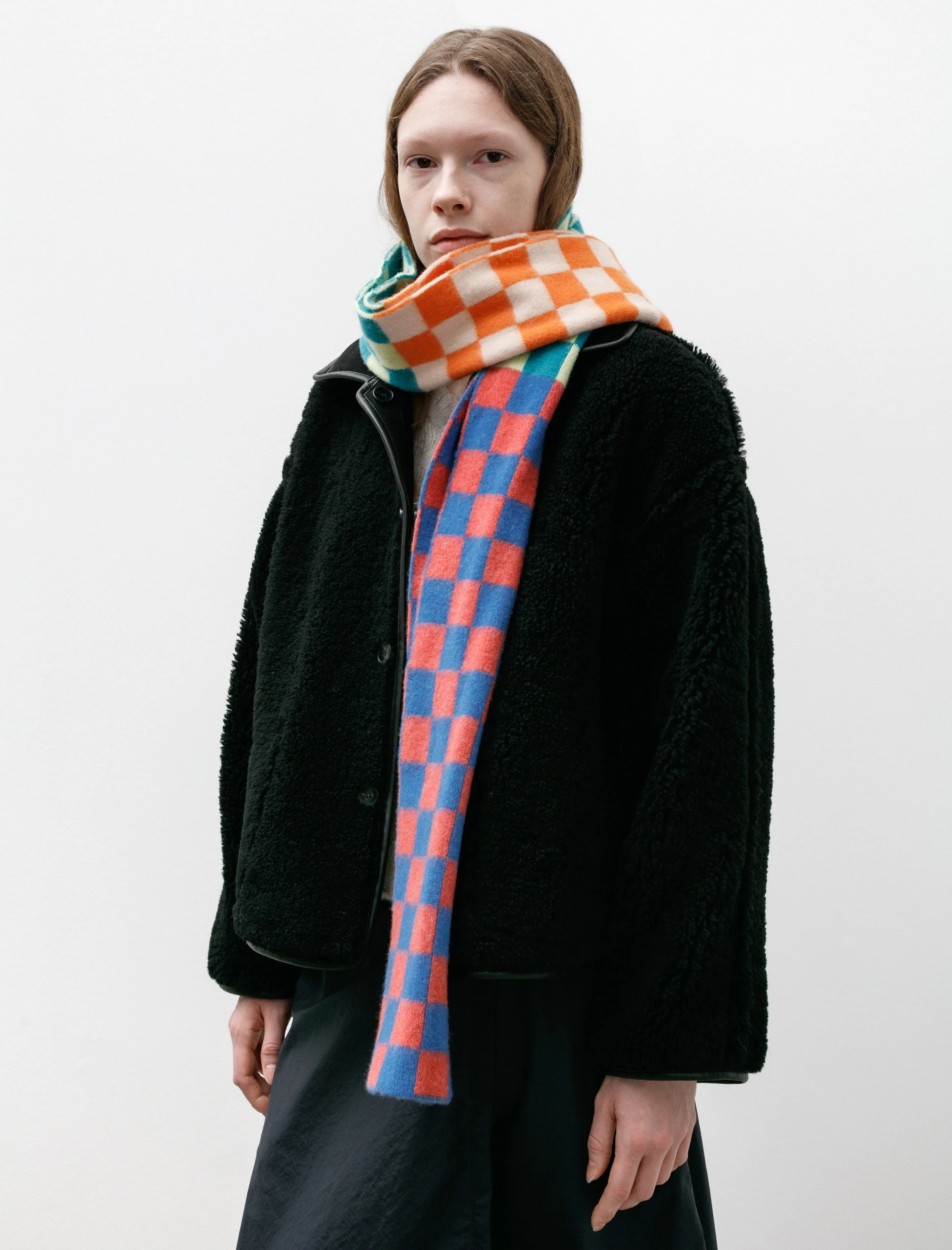 Cosmic Checkerboard Scarf Sky Dream sold by SHOP NEIGHBOR product image thumbnail 3