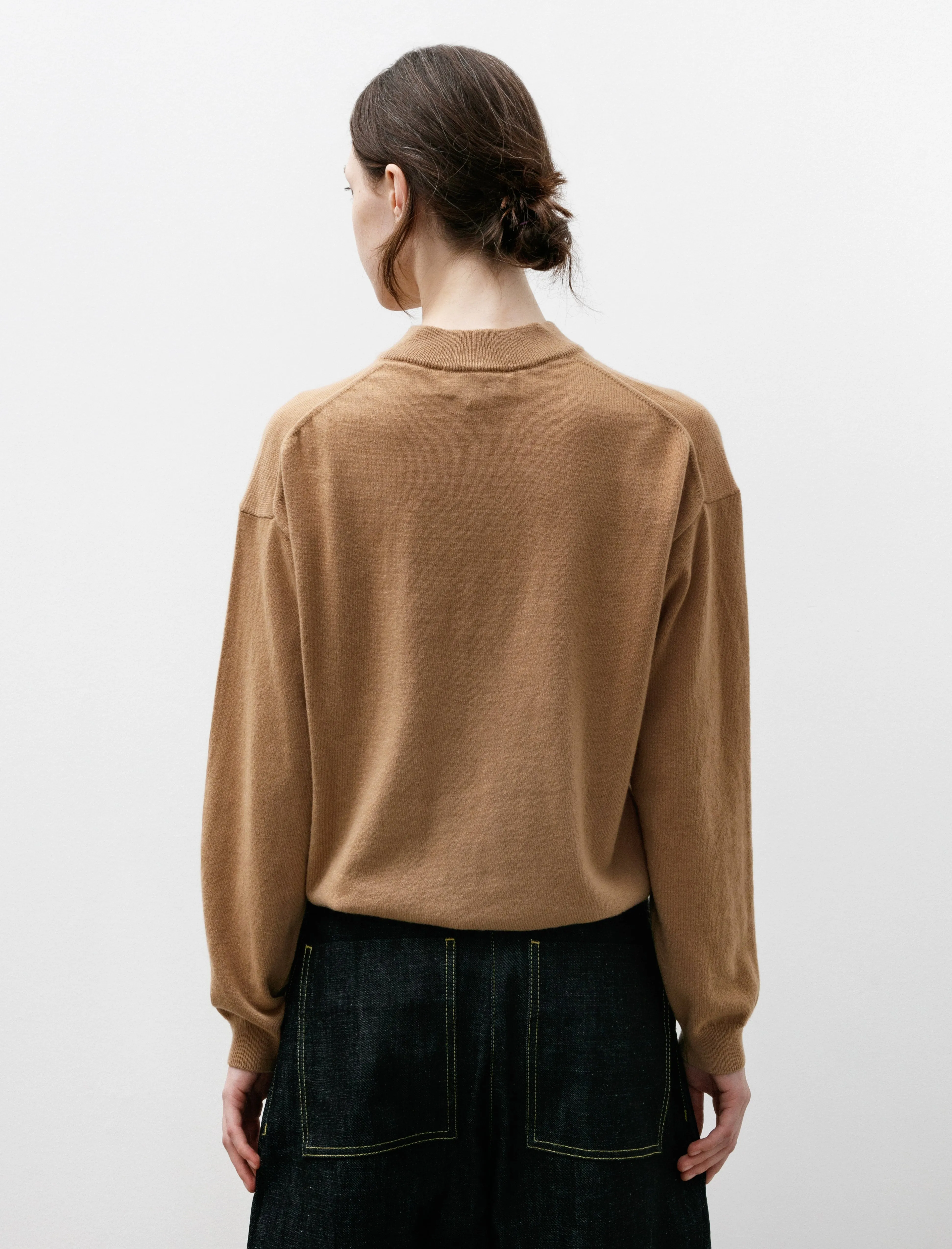 Fiore Longsleeved Lambswool Knit Peanut sold by SHOP NEIGHBOR product image thumbnail 4