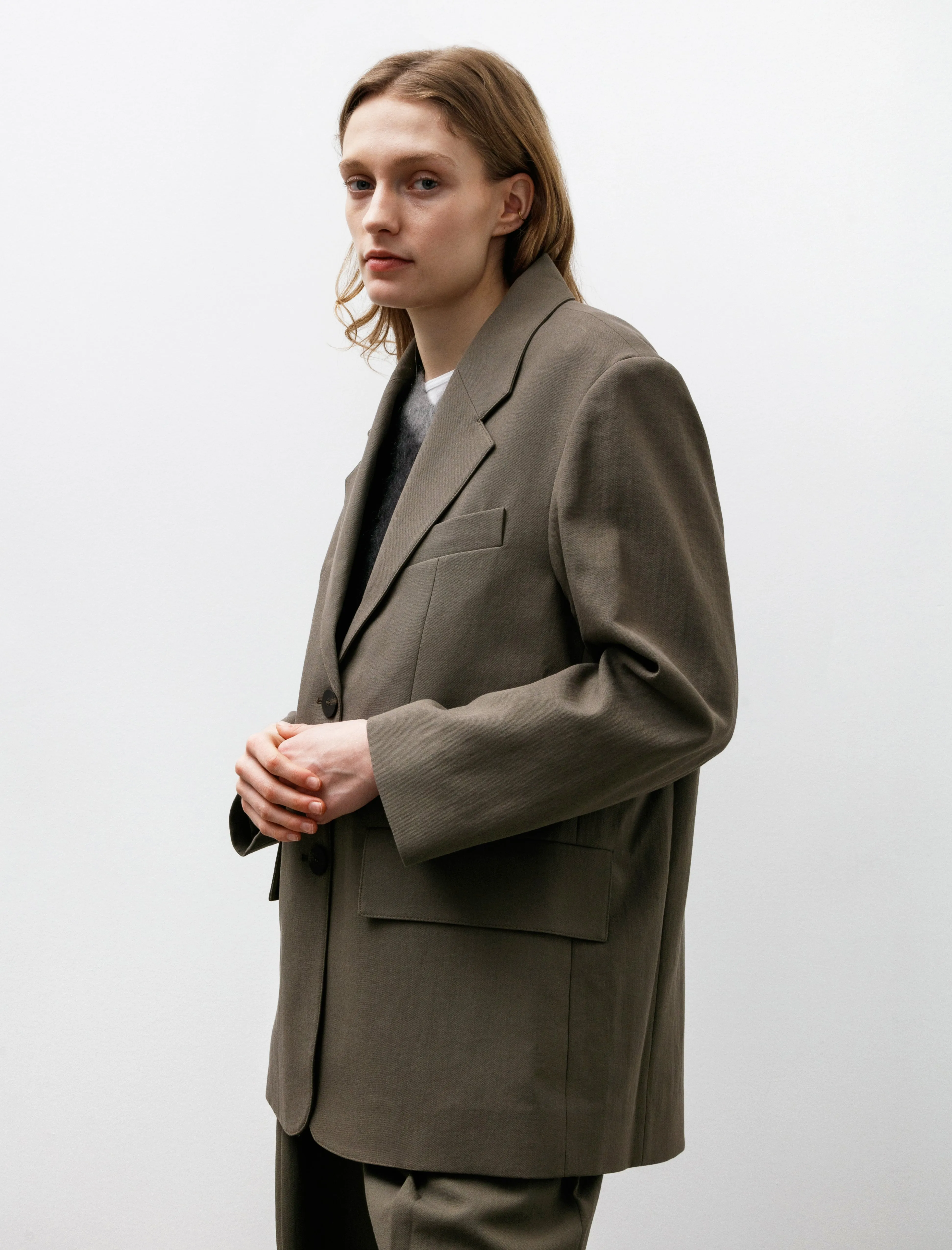 Phelps Tailored Jacket Fossil sold by SHOP NEIGHBOR product image thumbnail 4