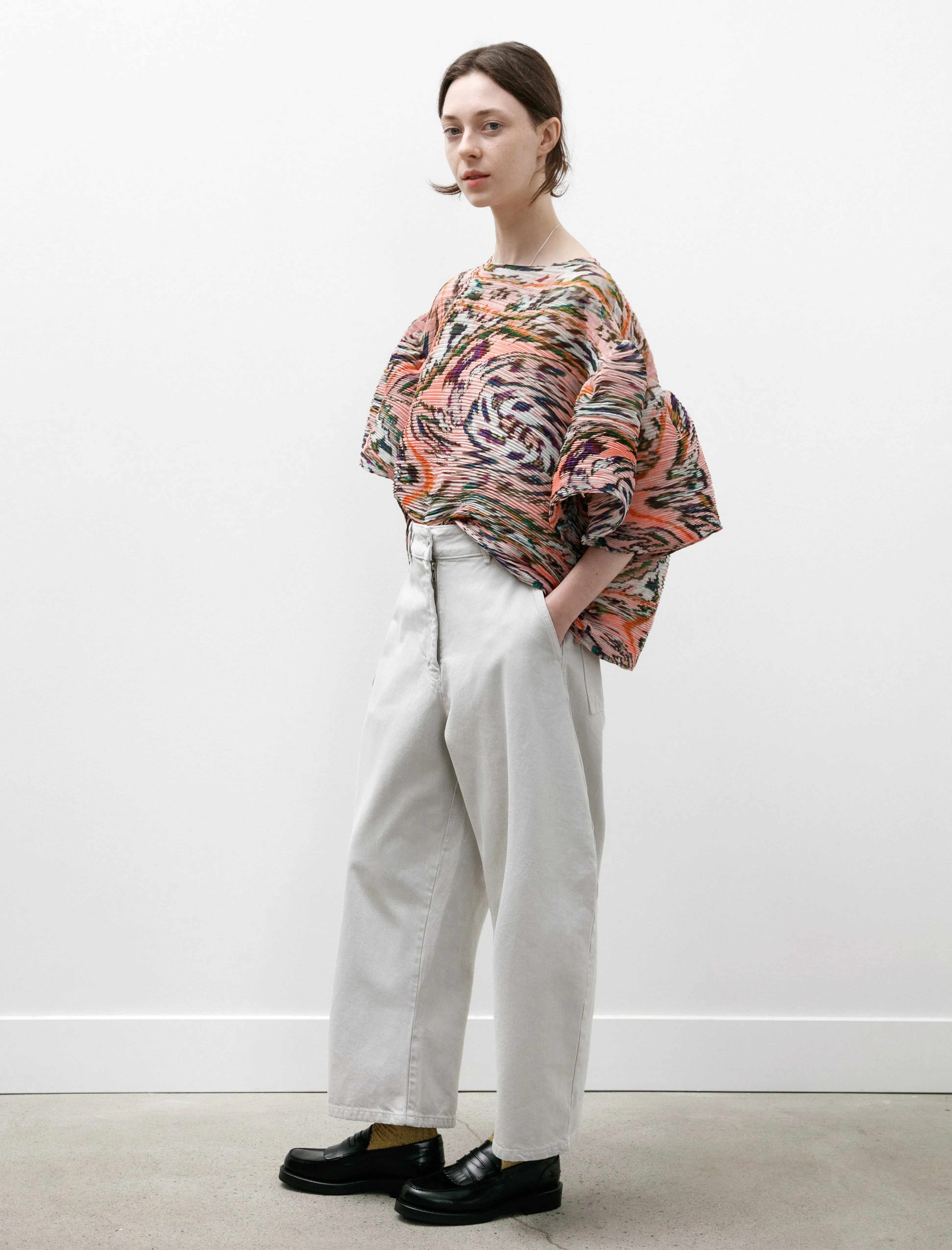 Chalco Garment Dyed Denim Raw Bone sold by SHOP NEIGHBOR product image thumbnail 4