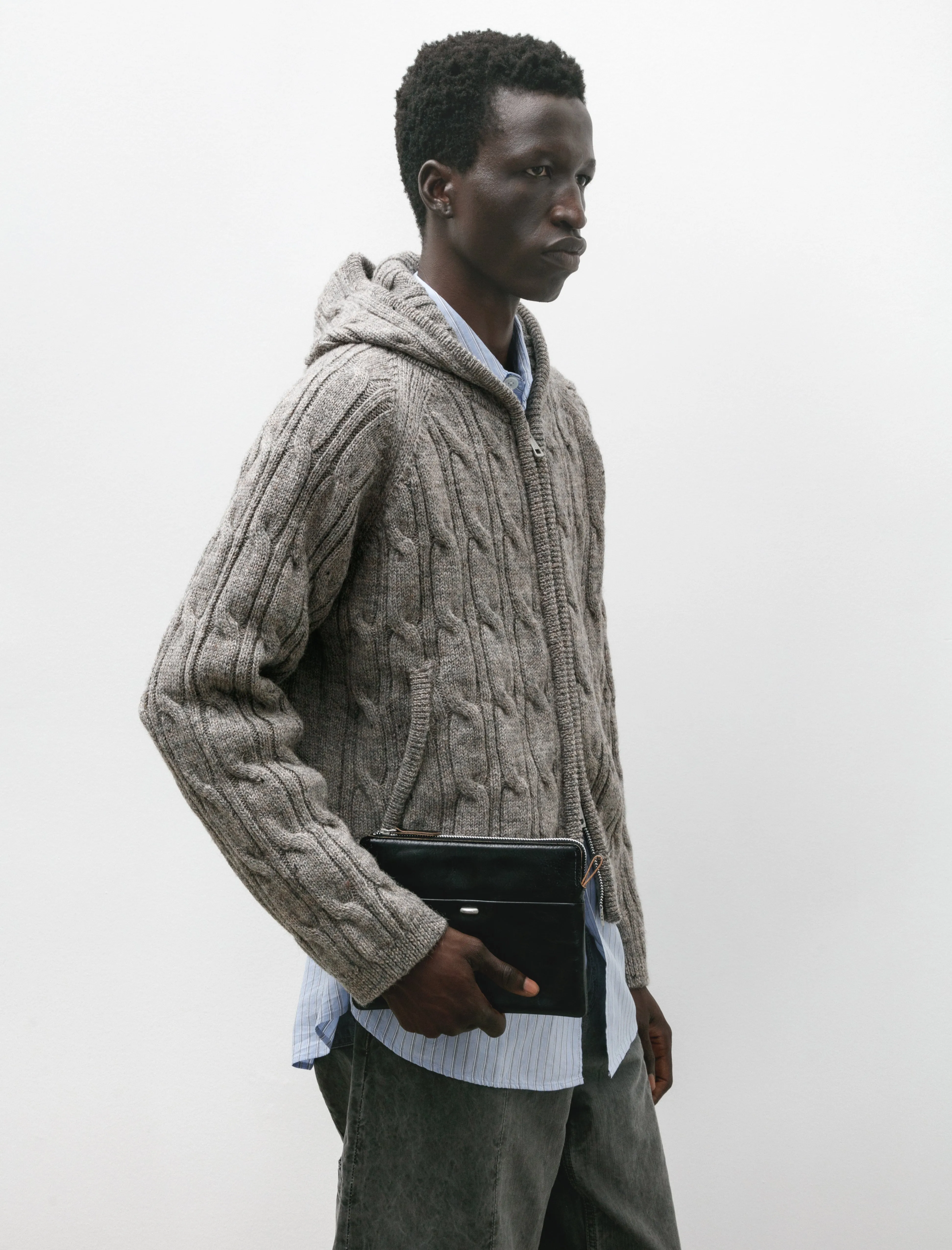 Supporter Organizer True Dye Black Leather sold by SHOP NEIGHBOR product image thumbnail 2