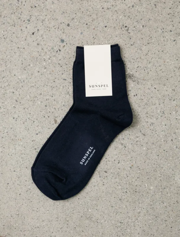 Ankle Socks Navy sold by SHOP NEIGHBOR