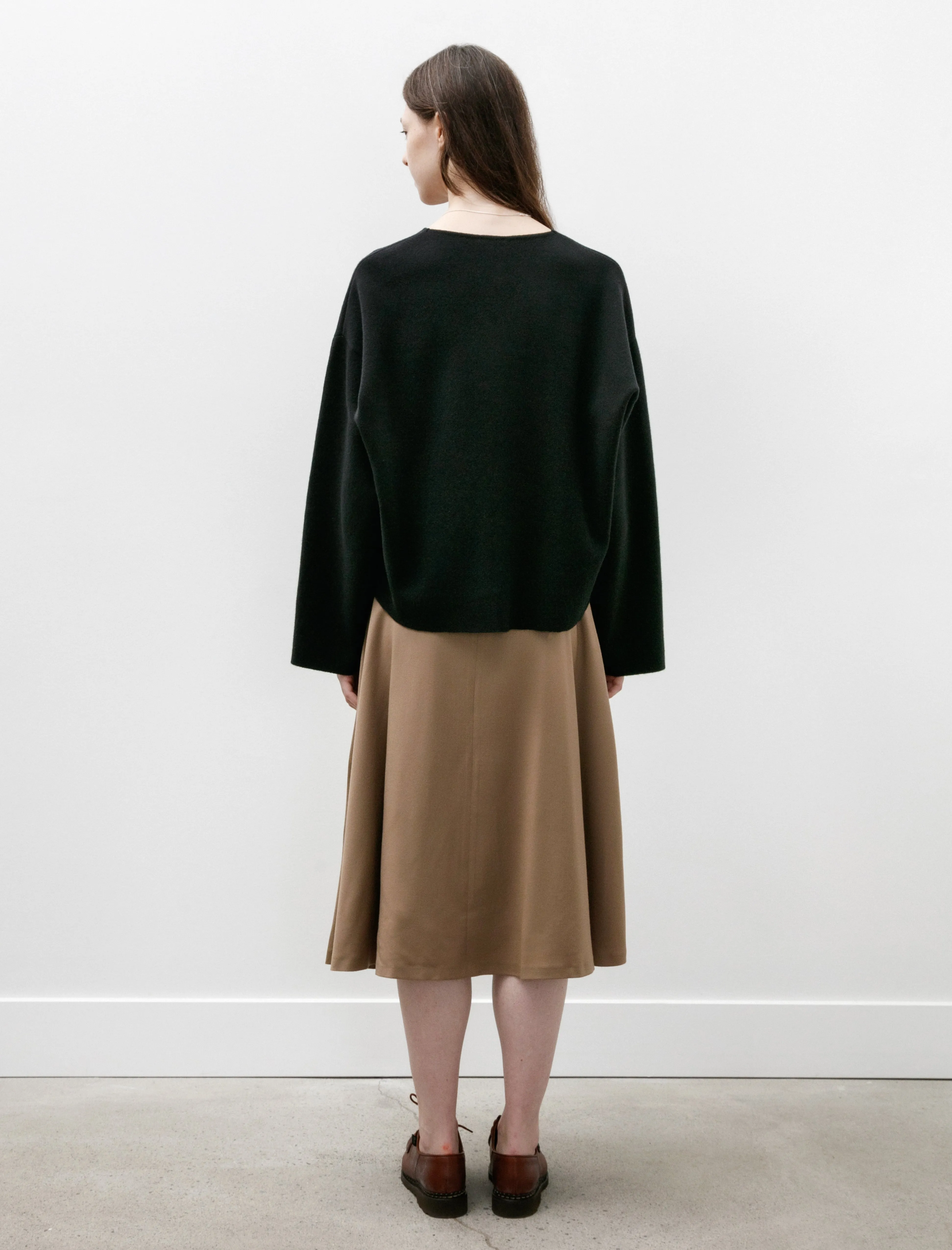 A Line Skirt Light Camel sold by SHOP NEIGHBOR product image thumbnail 4