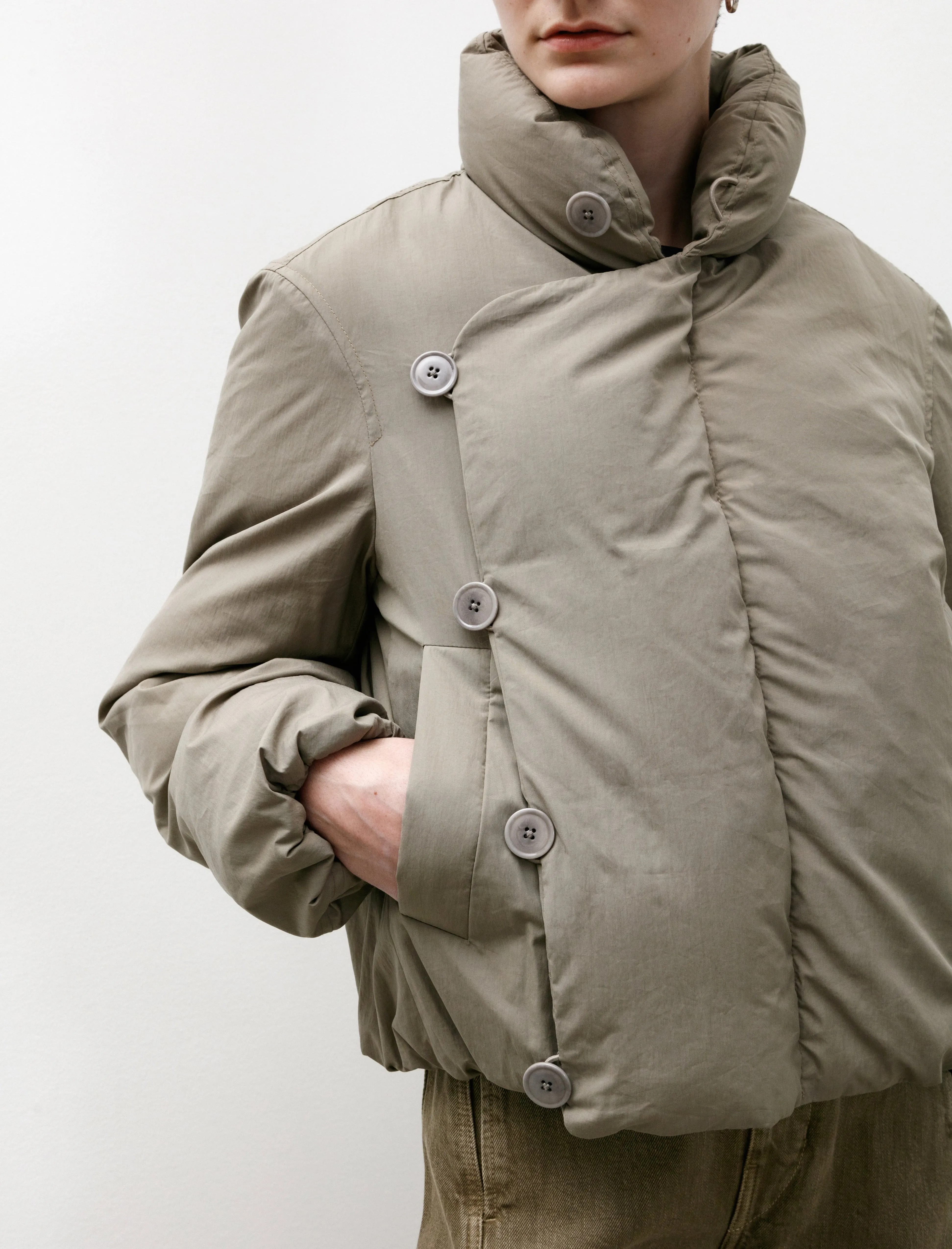 Short Puffer Blouson Desert Sage sold by SHOP NEIGHBOR product image thumbnail 5