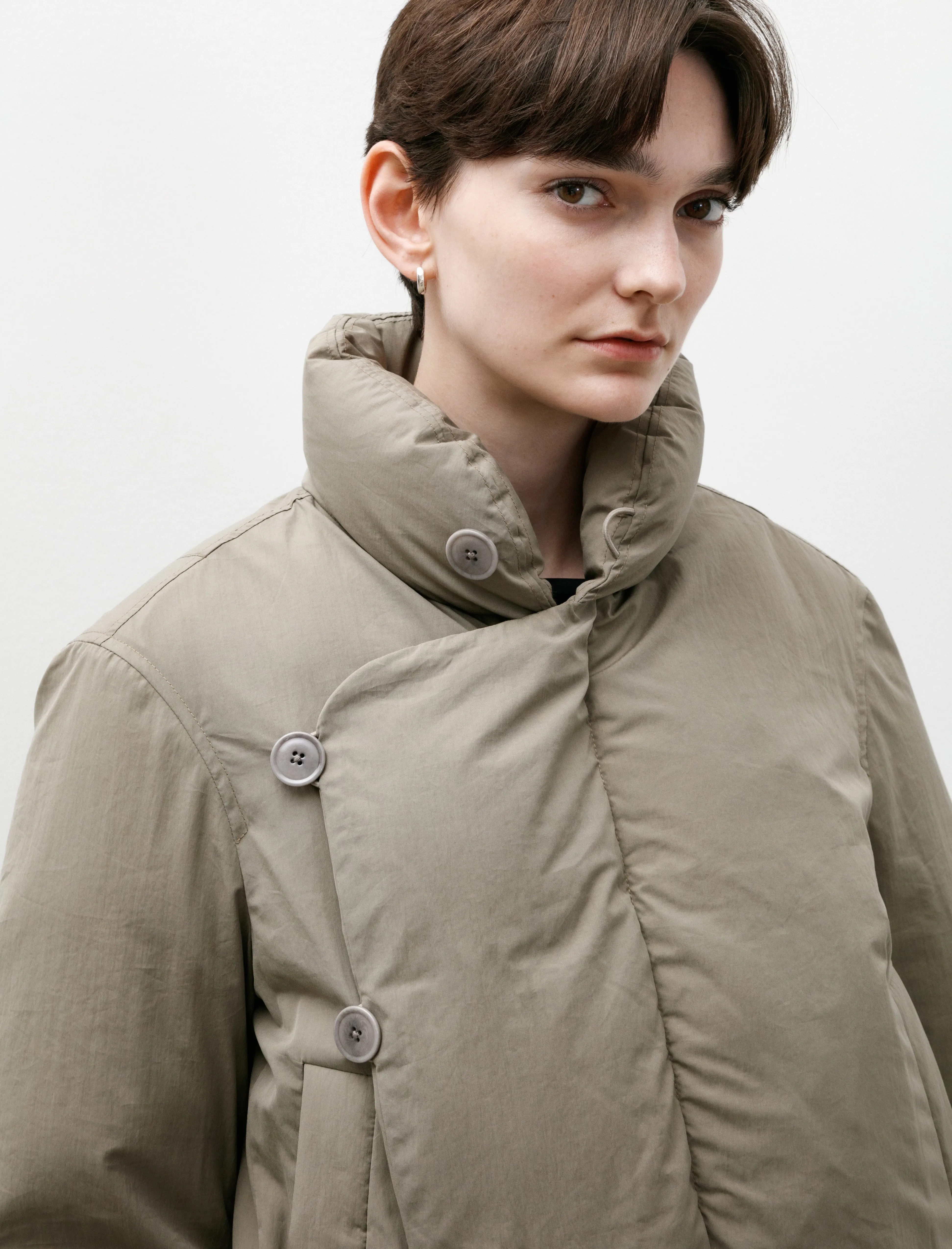 Short Puffer Blouson Desert Sage sold by SHOP NEIGHBOR product image thumbnail 4