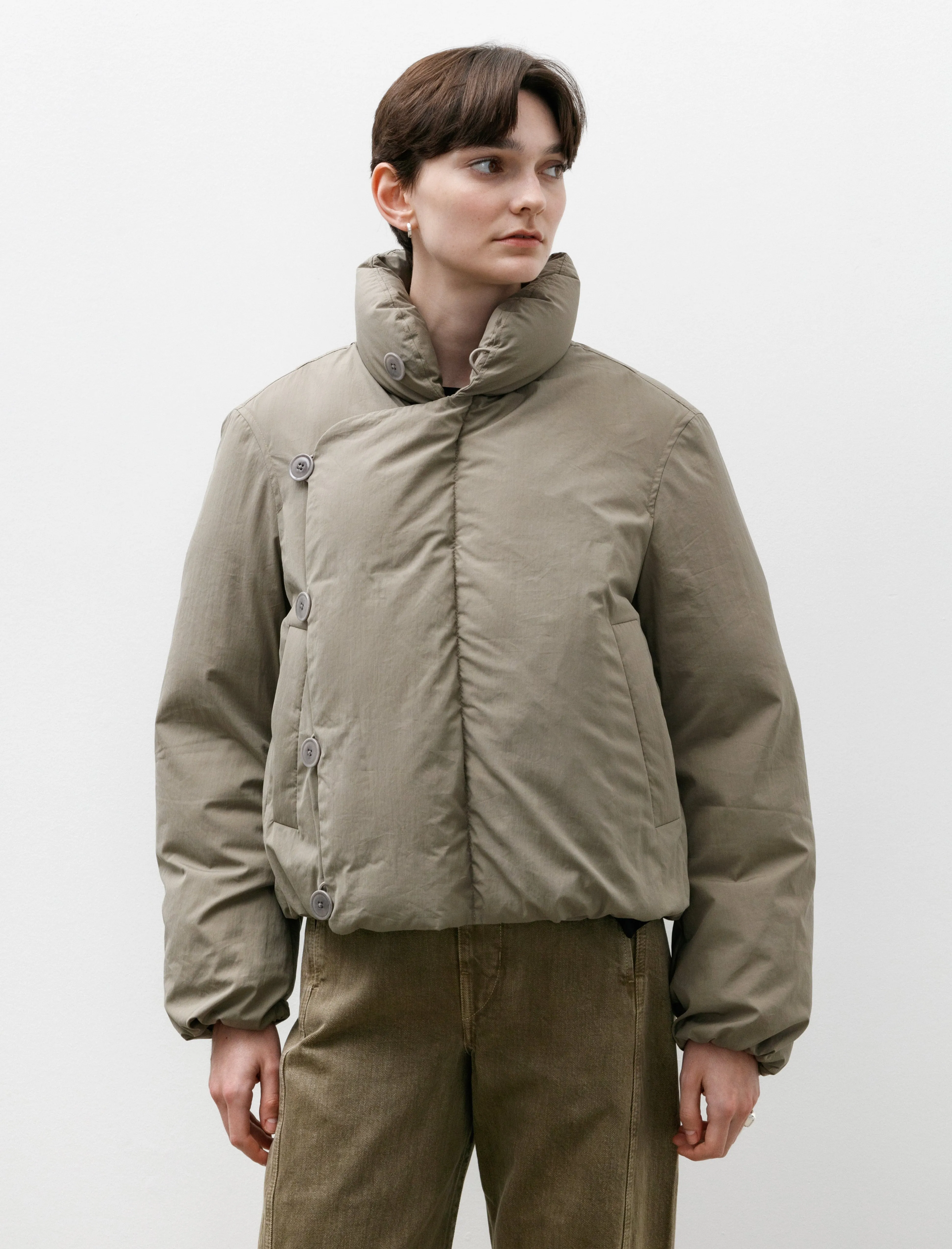 Short Puffer Blouson Desert Sage sold by SHOP NEIGHBOR product image thumbnail 3