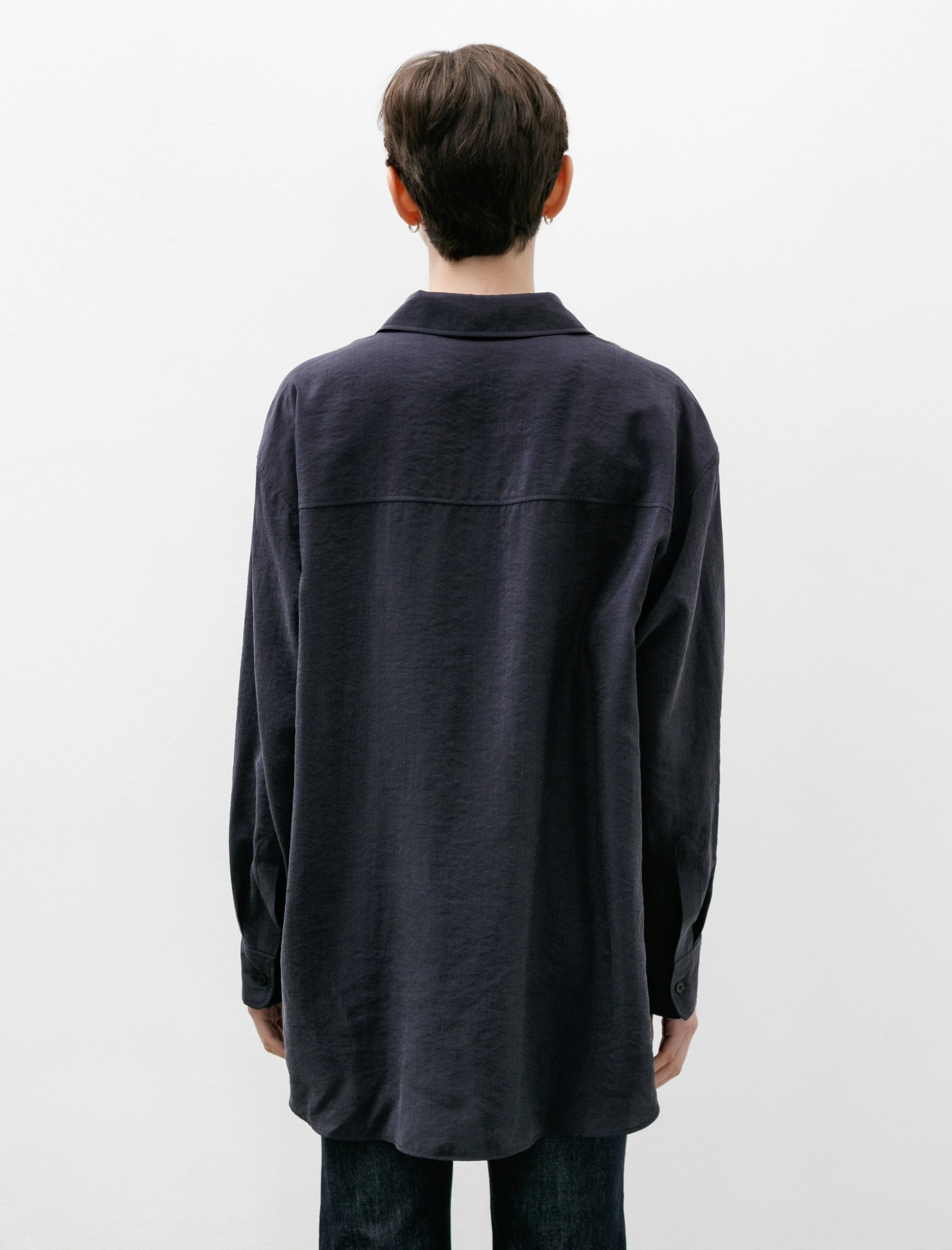 Long Shirt with Ties Midnight Violet sold by SHOP NEIGHBOR product image thumbnail 3