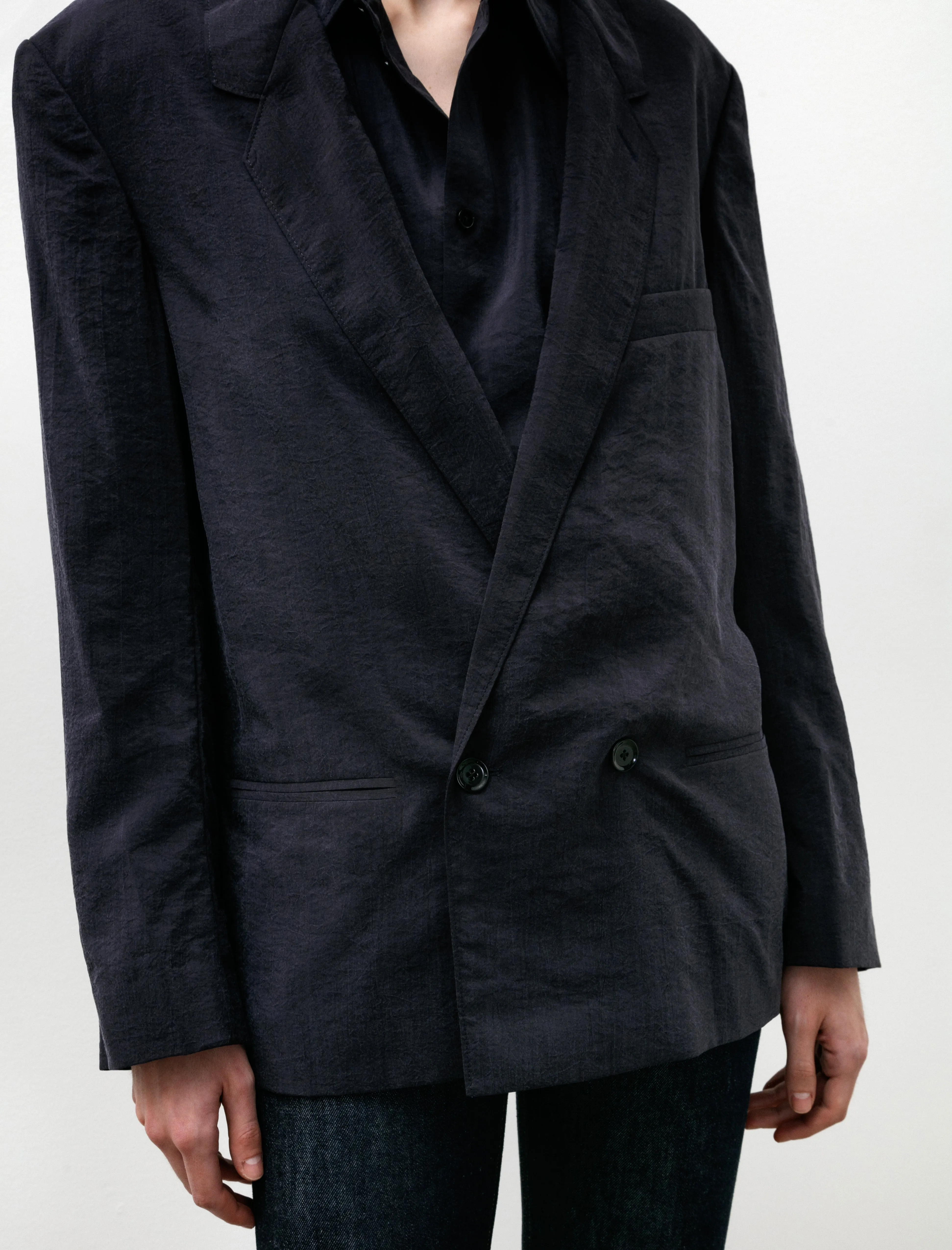 Soft Tailored Jacket Midnight Violet sold by SHOP NEIGHBOR product image thumbnail 4