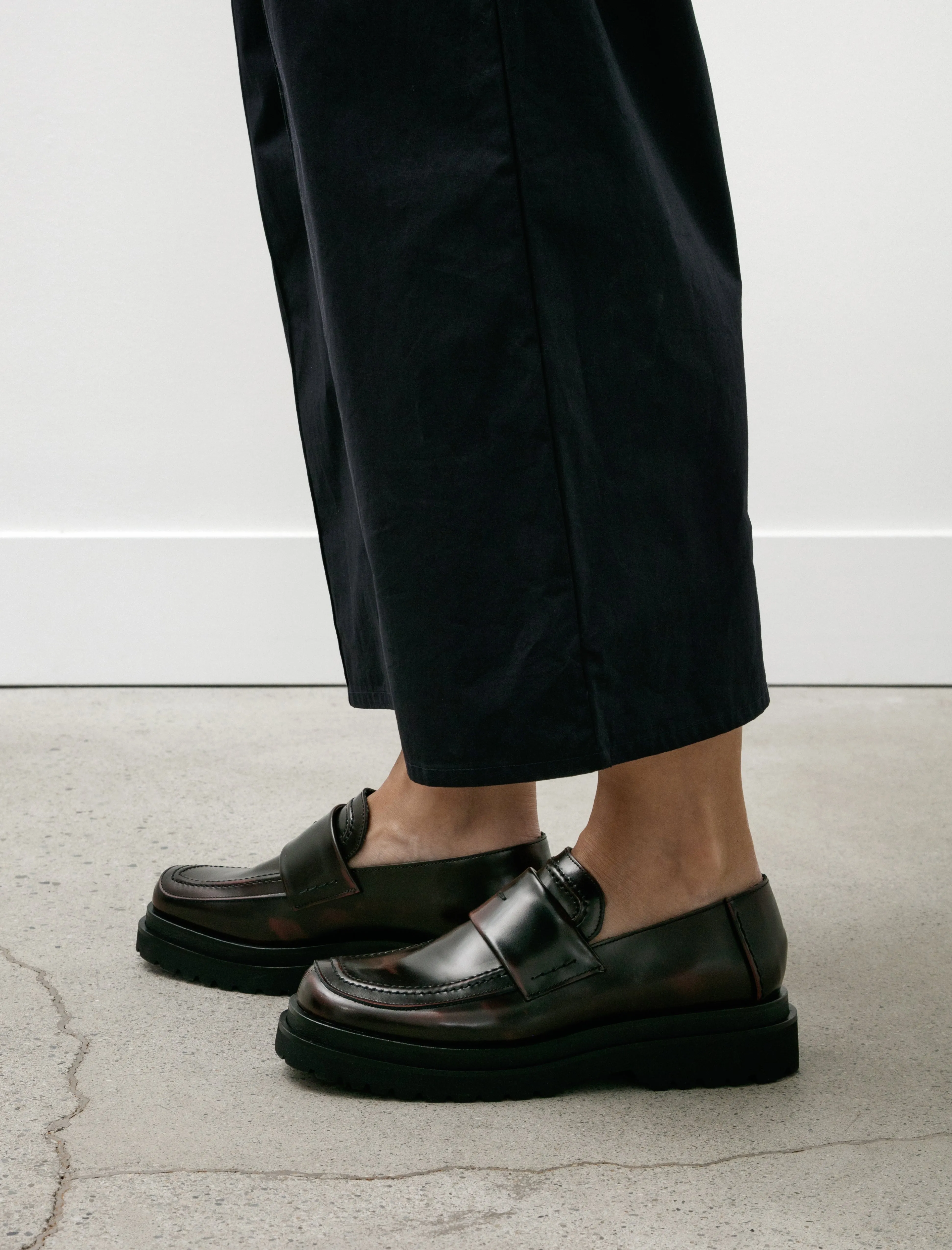 Double Sole Tuck Loafers Brown sold by SHOP NEIGHBOR product image thumbnail 2