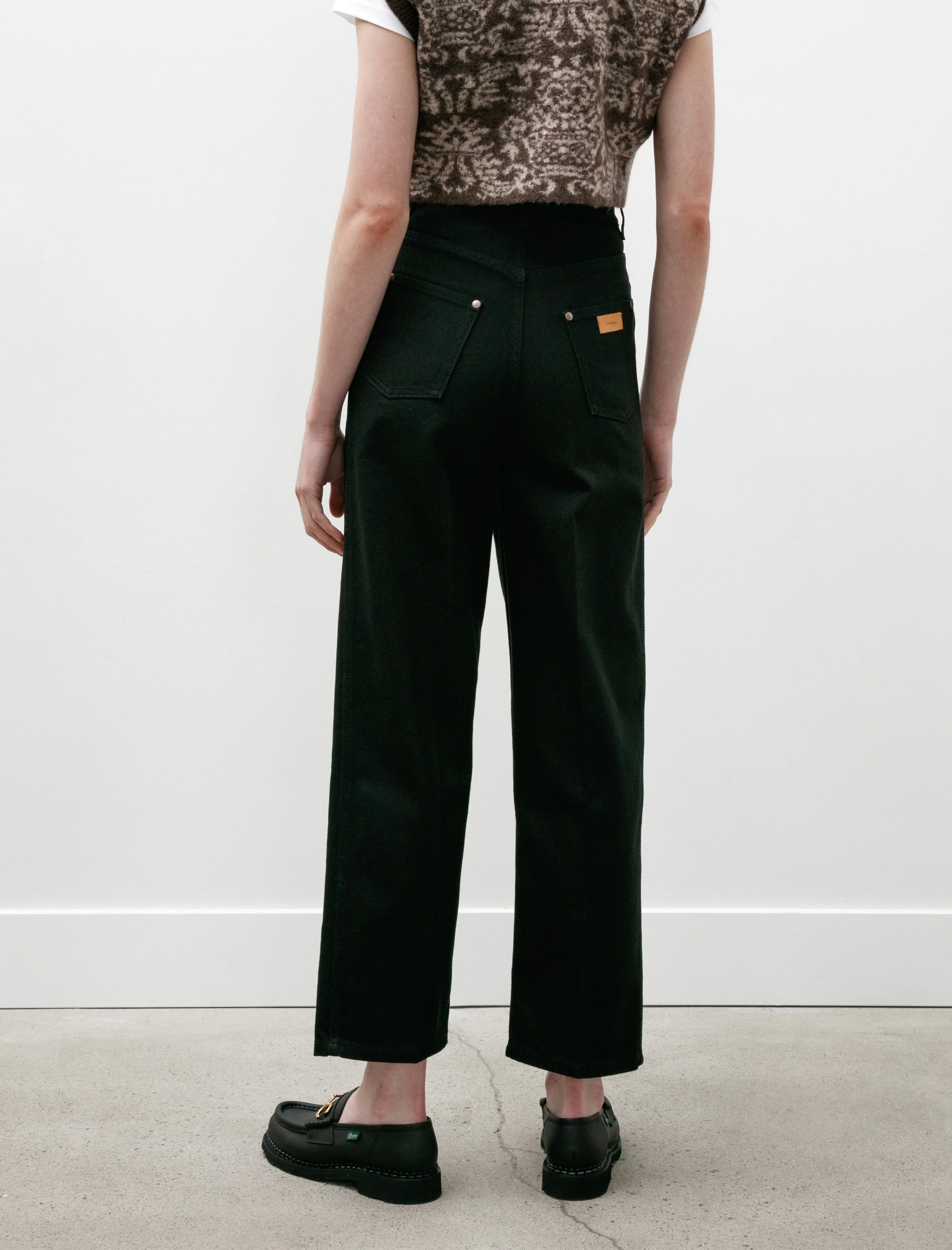 Denim High Waisted Jeans Black sold by SHOP NEIGHBOR product image thumbnail 5