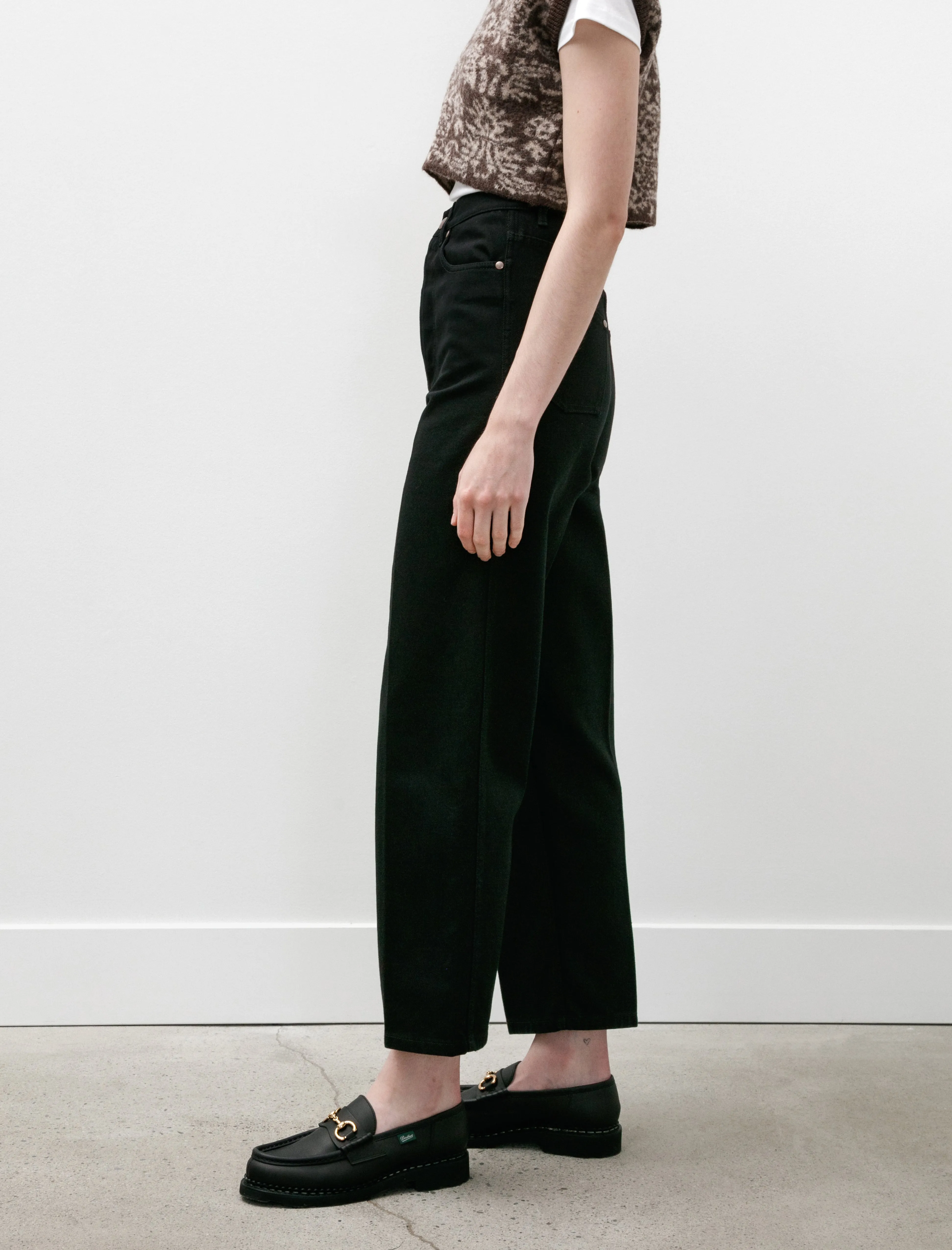 Denim High Waisted Jeans Black sold by SHOP NEIGHBOR product image thumbnail 4