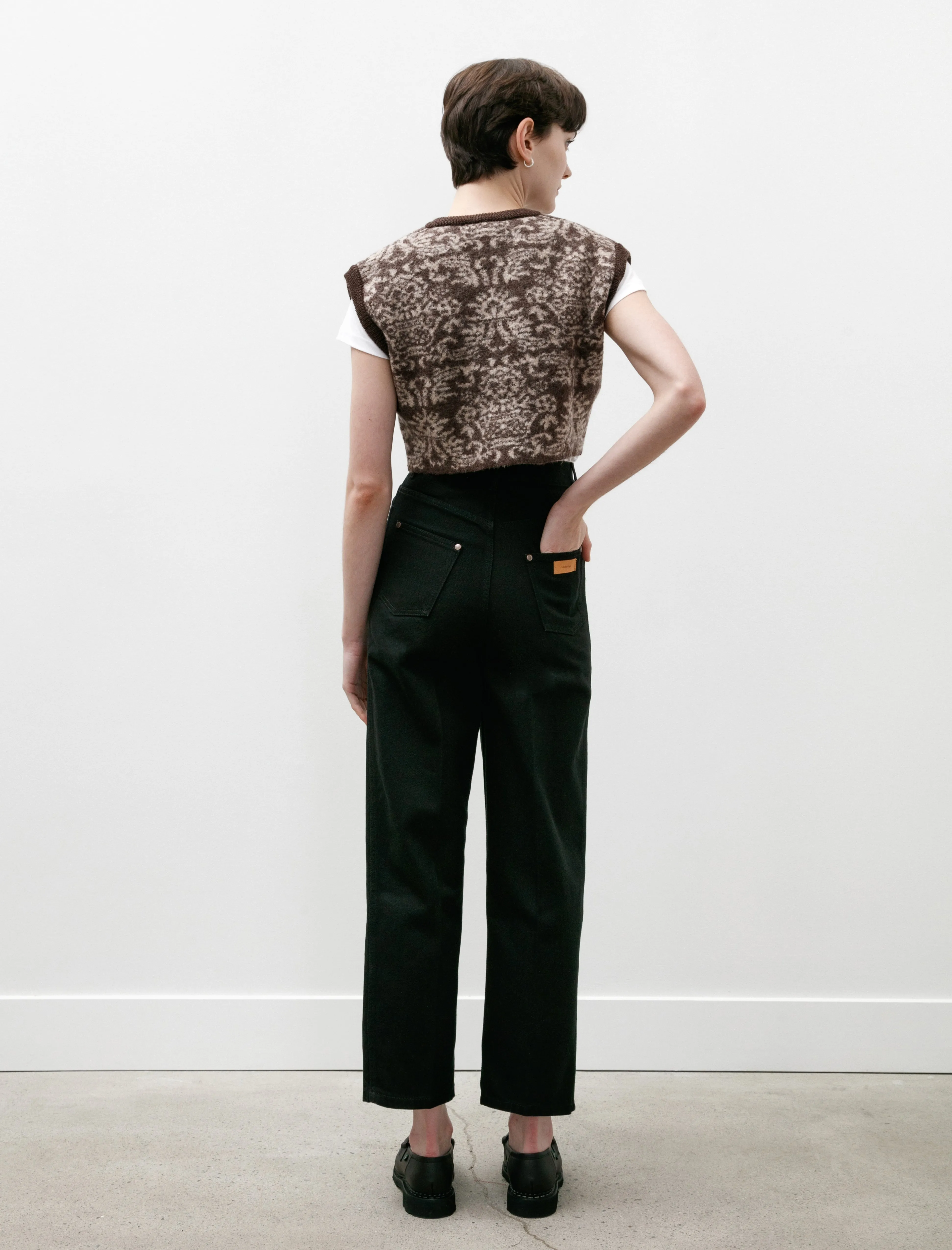 Denim High Waisted Jeans Black sold by SHOP NEIGHBOR product image thumbnail 3