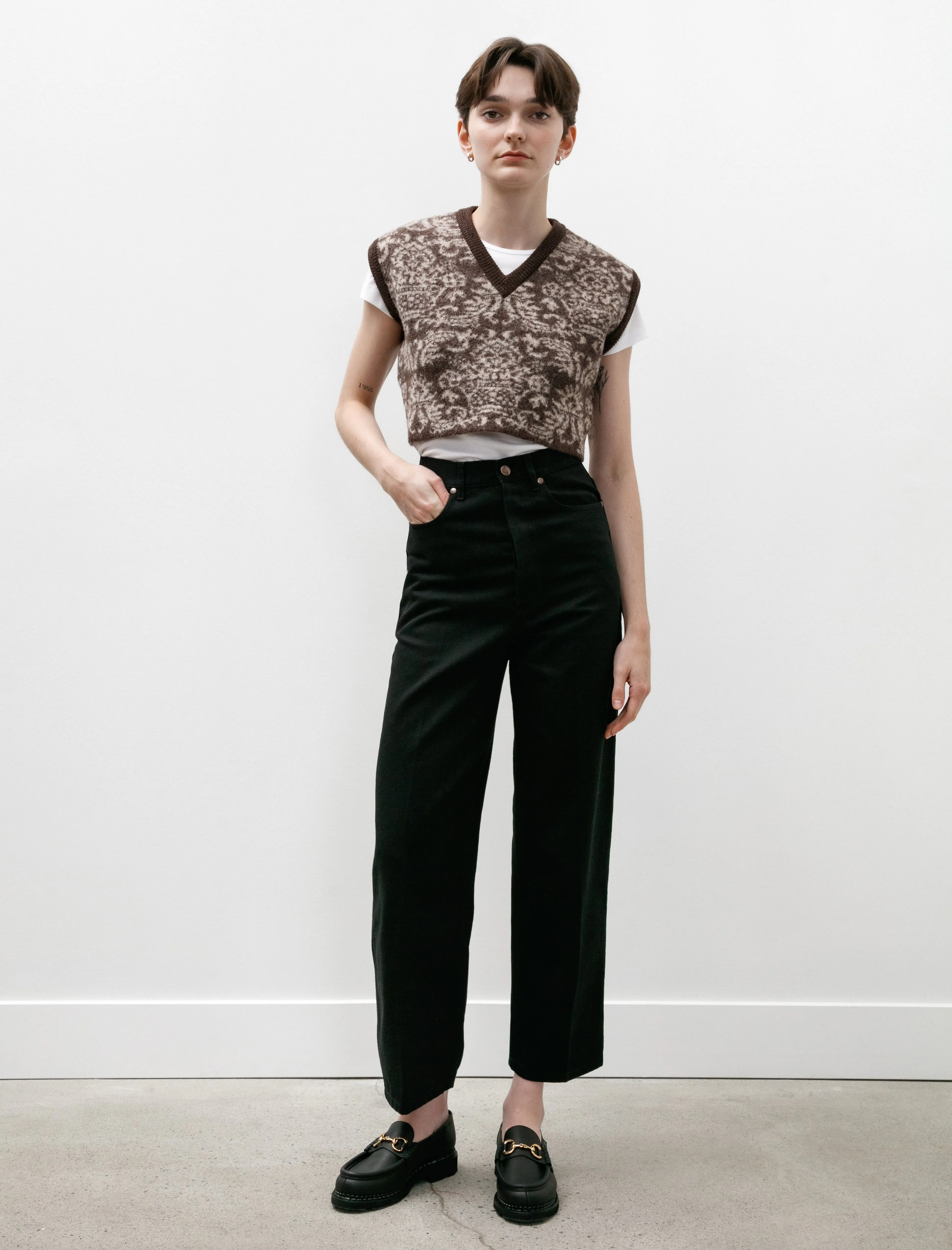 Denim High Waisted Jeans Black sold by SHOP NEIGHBOR