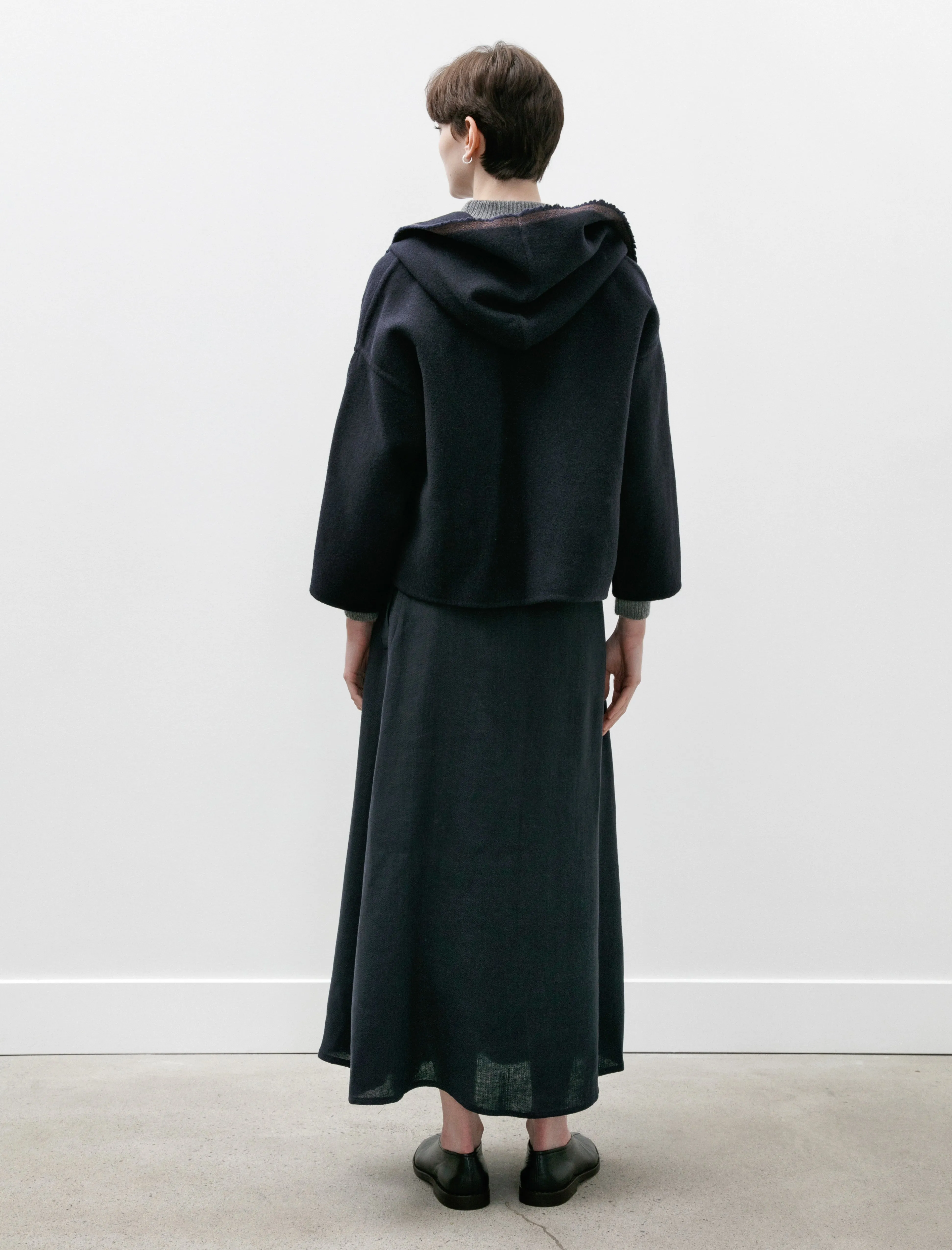 Big Hooded Jacket Double Lana Midnight sold by SHOP NEIGHBOR product image thumbnail 5