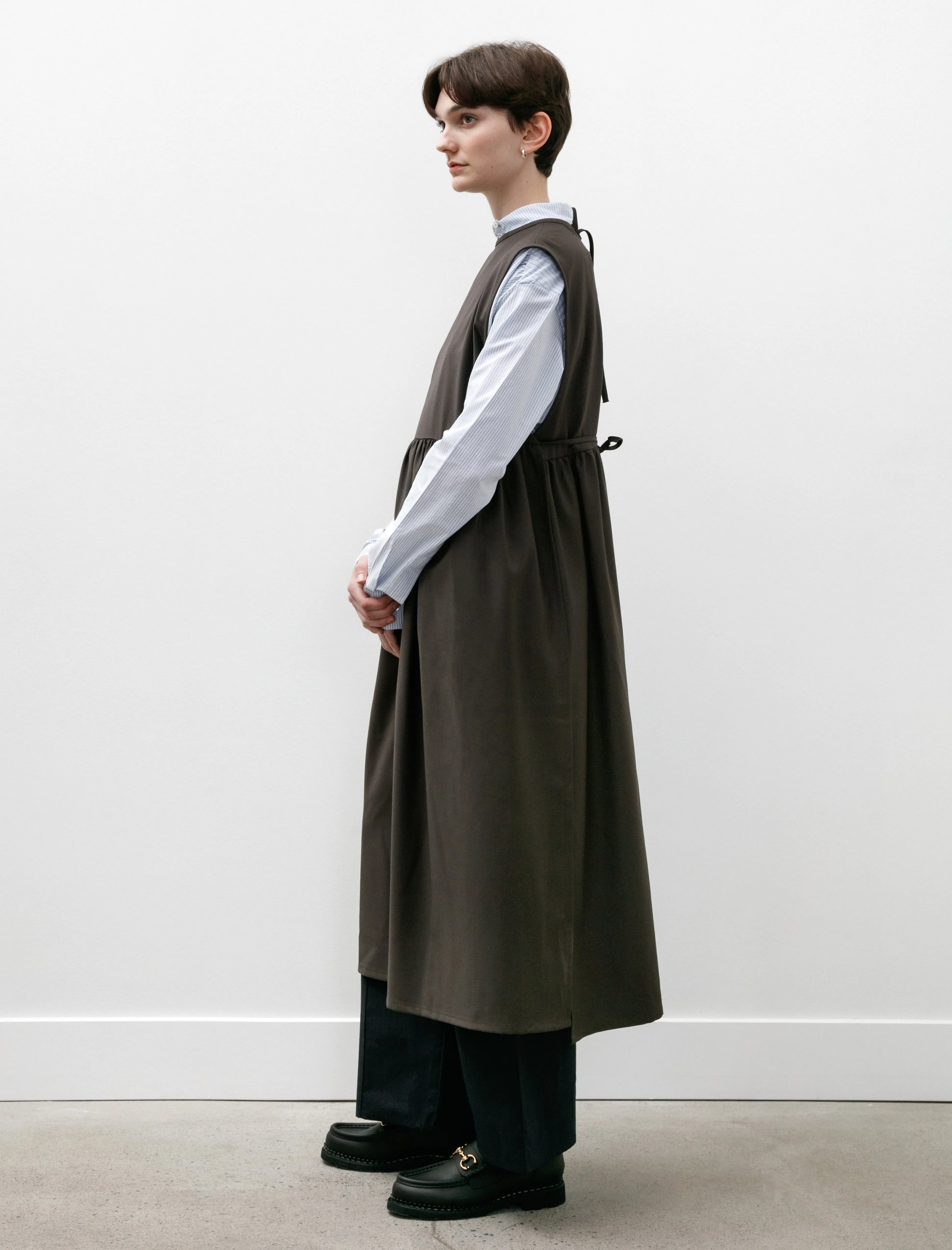 Strik Dress Brown Wool sold by SHOP NEIGHBOR product image thumbnail 4