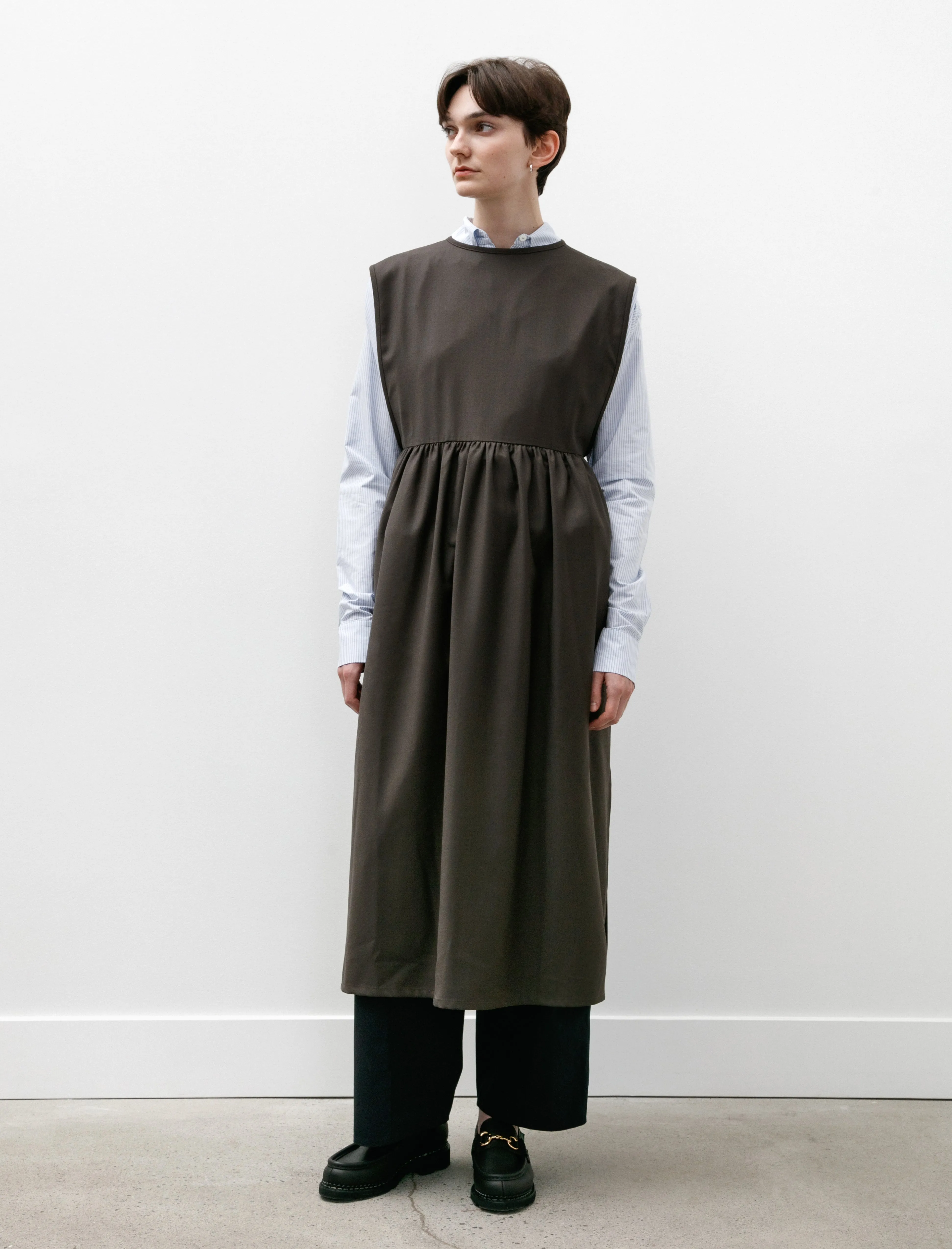 Strik Dress Brown Wool sold by SHOP NEIGHBOR product image thumbnail 3