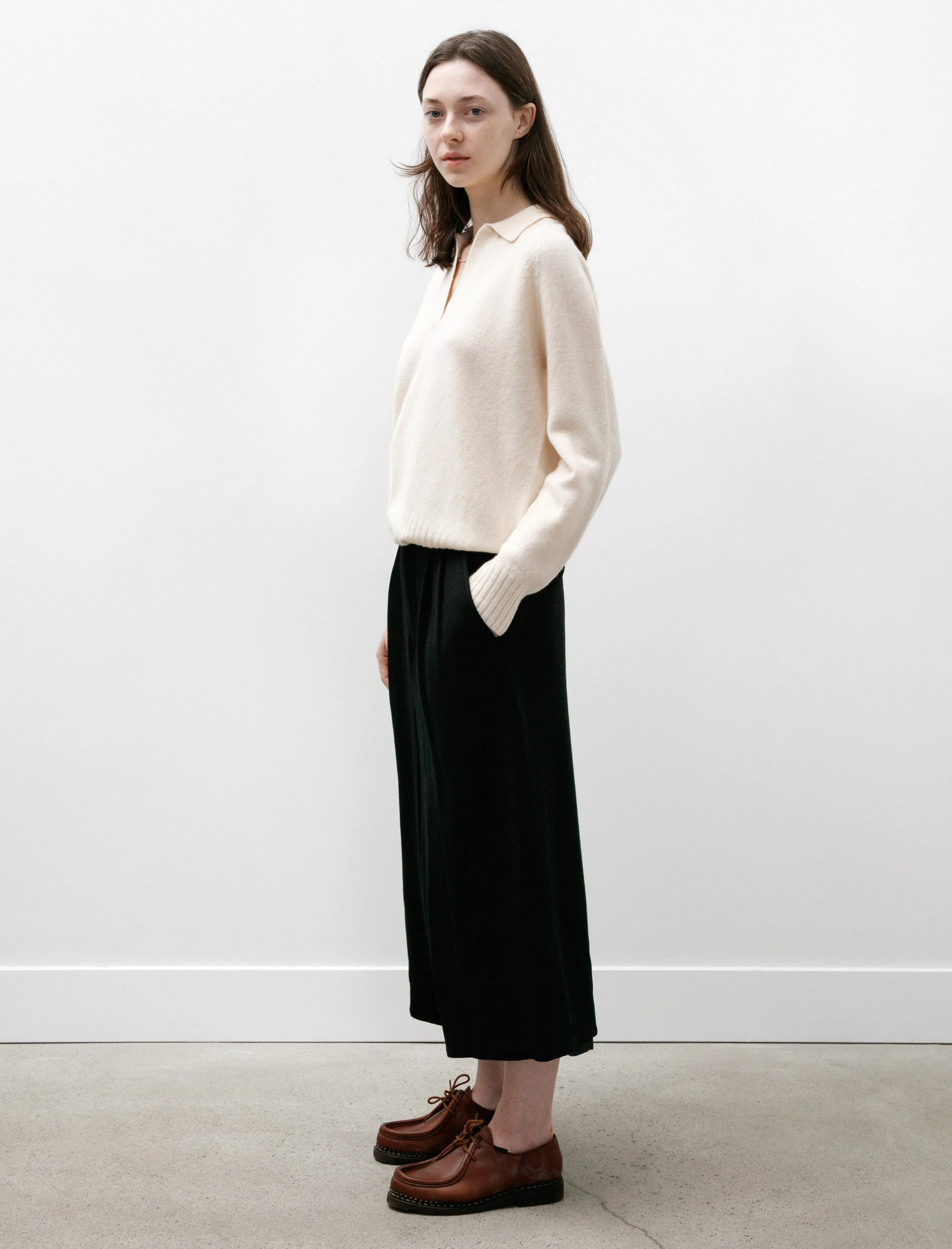 Pleated Milano Wool Pants Black sold by SHOP NEIGHBOR product image thumbnail 3