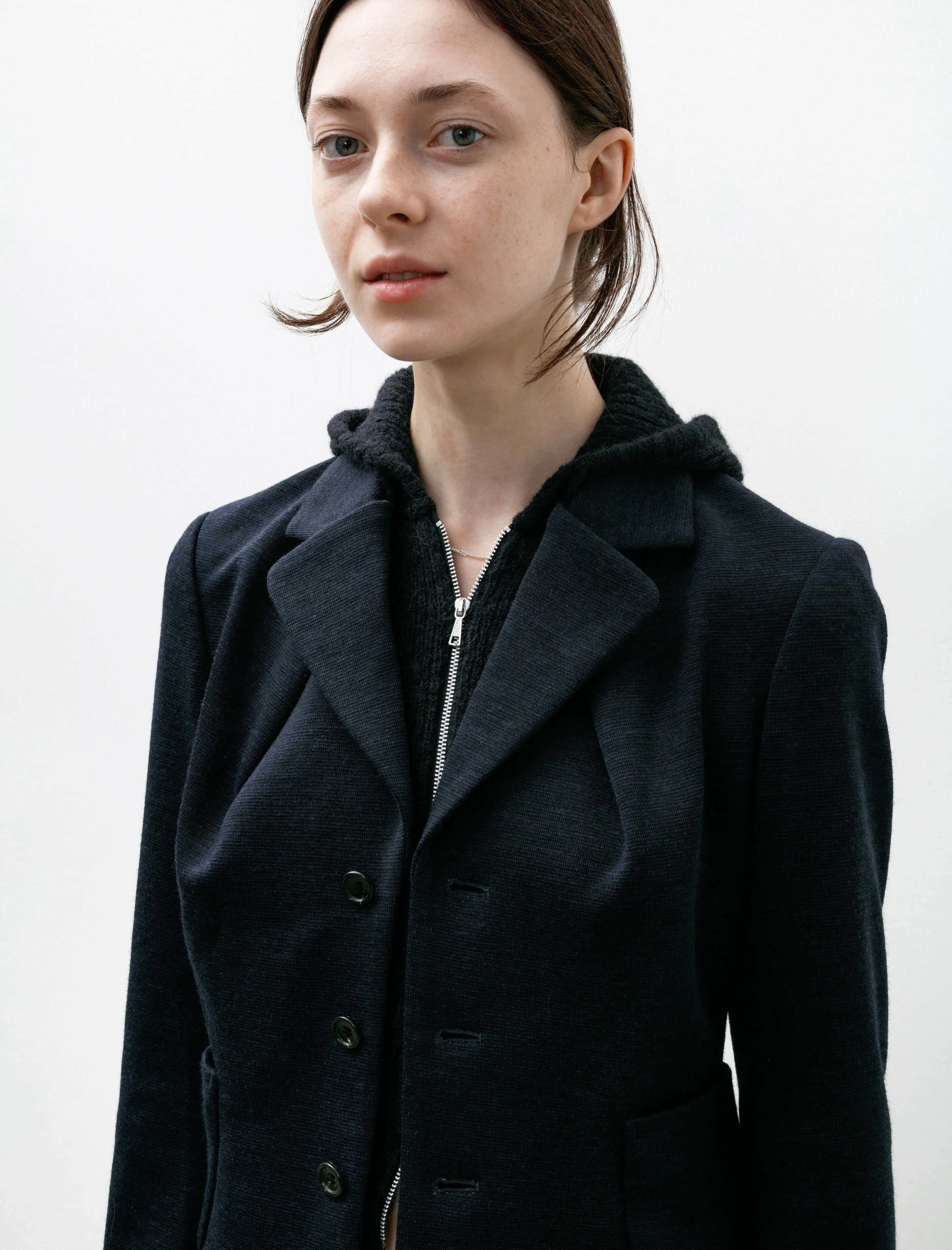 Milano Wool Jacket Navy sold by SHOP NEIGHBOR product image thumbnail 3